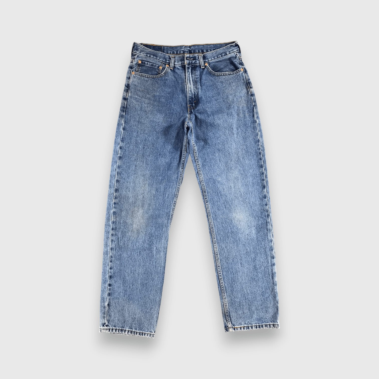 Levi's Vintage Blue Wash Levis 550 Jeans- J1369 Size US 33 - 1 Thumbnail
