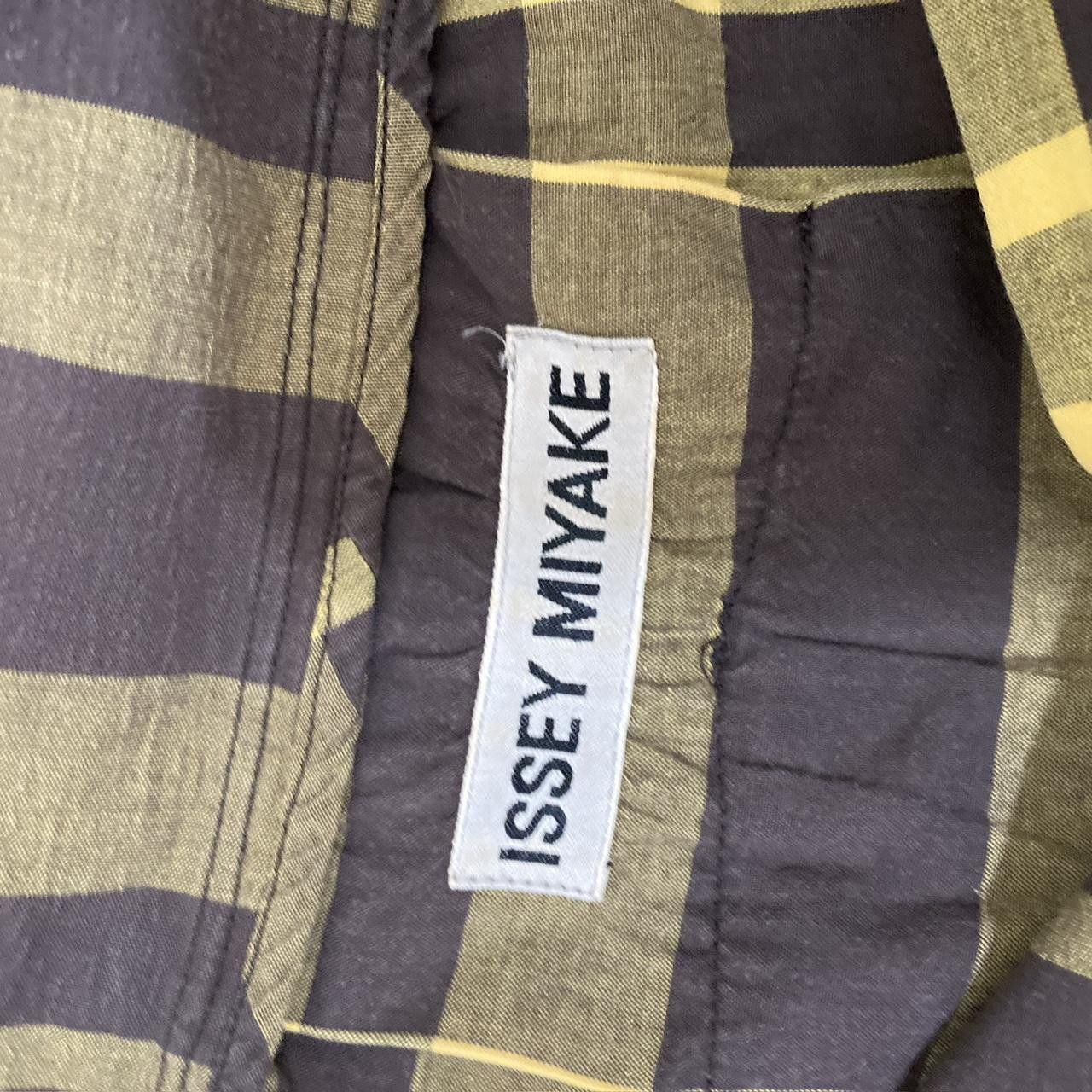 Issey Miyake issey miyake S/S1990 yellow & black tartan plaid punk top Size M / US 6-8 / IT 42-44 - 5 Thumbnail