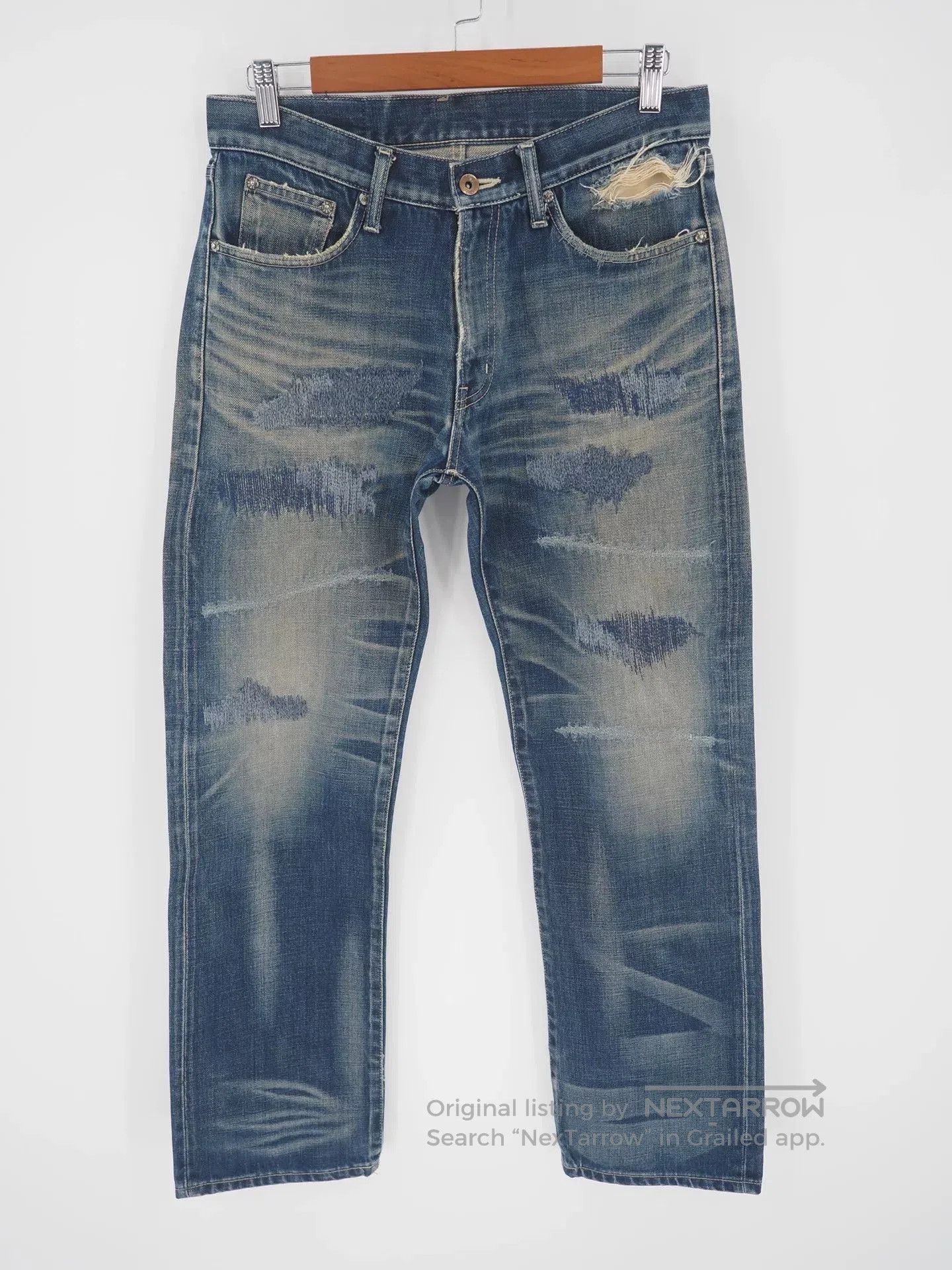 Neighborhood neigborhood scab savage denim pants medium. Size US 28 / EU 44 - 1 Thumbnail