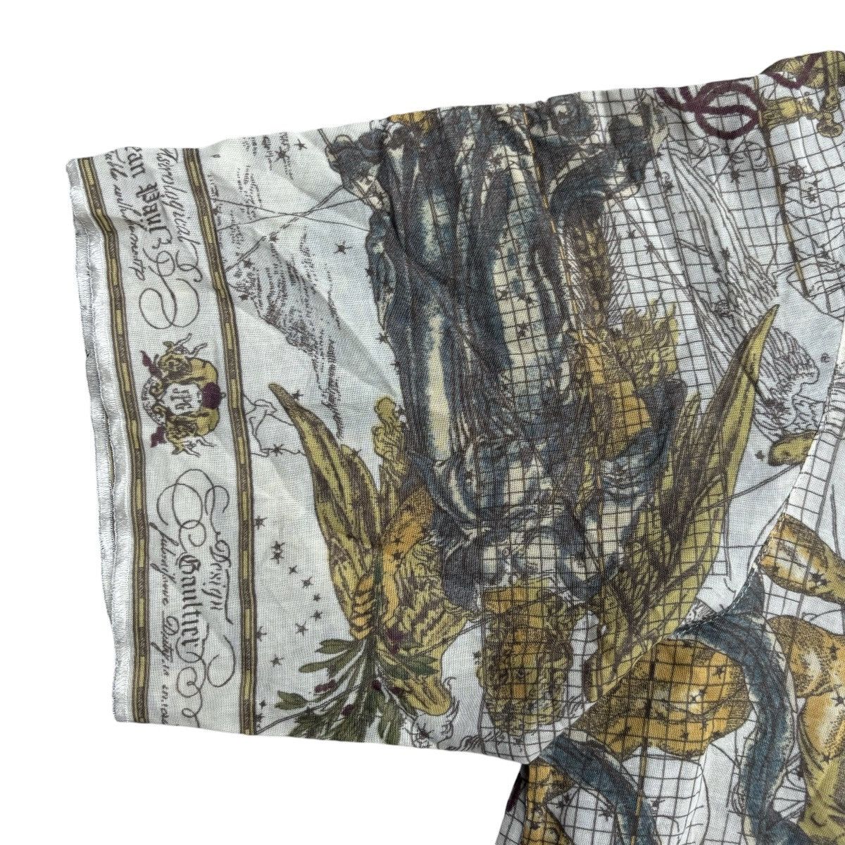 Jean Paul Gaultier Jean Paul Gaultier Astrological SS 1994 Runway Zodiac Shirt Size US M / EU 48-50 / 2 - 8 Thumbnail