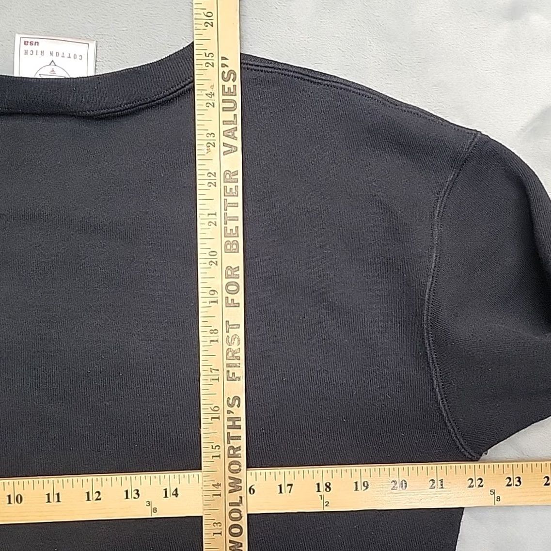 Delta VTG Idaho Sweatshirt SZ M Black Long Sleeve Lookout Pass Ski Sweater Made in USA Size US M / EU 48-50 / 2 - 7 Thumbnail