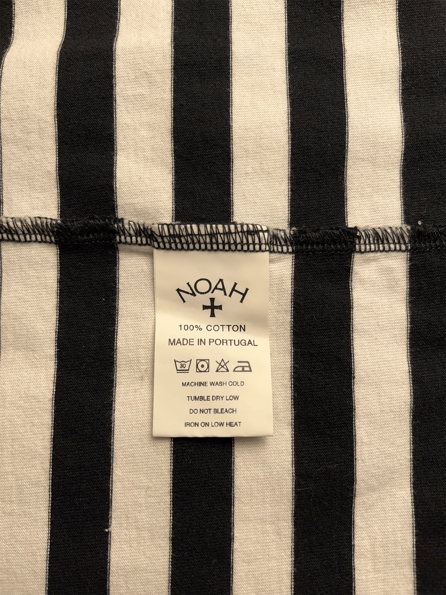 Noah NOAH x The Cure "Let's go to bed" striped t-shirt Size US M / EU 48-50 / 2 - 5 Thumbnail