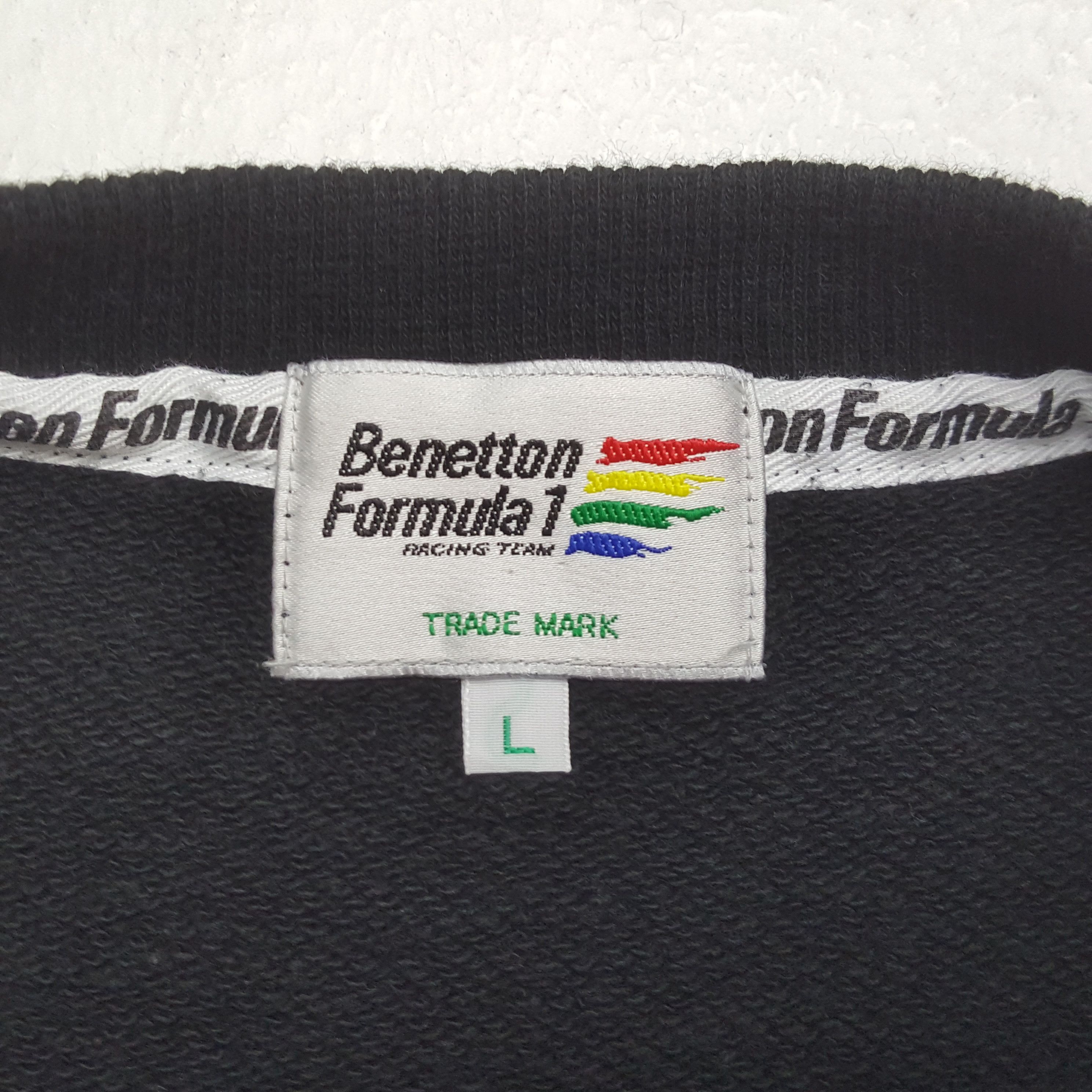 Benetton Benetton Formula 1 Racing Team Sweatshirt RR11 Size US M / EU 48-50 / 2 - 6 Thumbnail