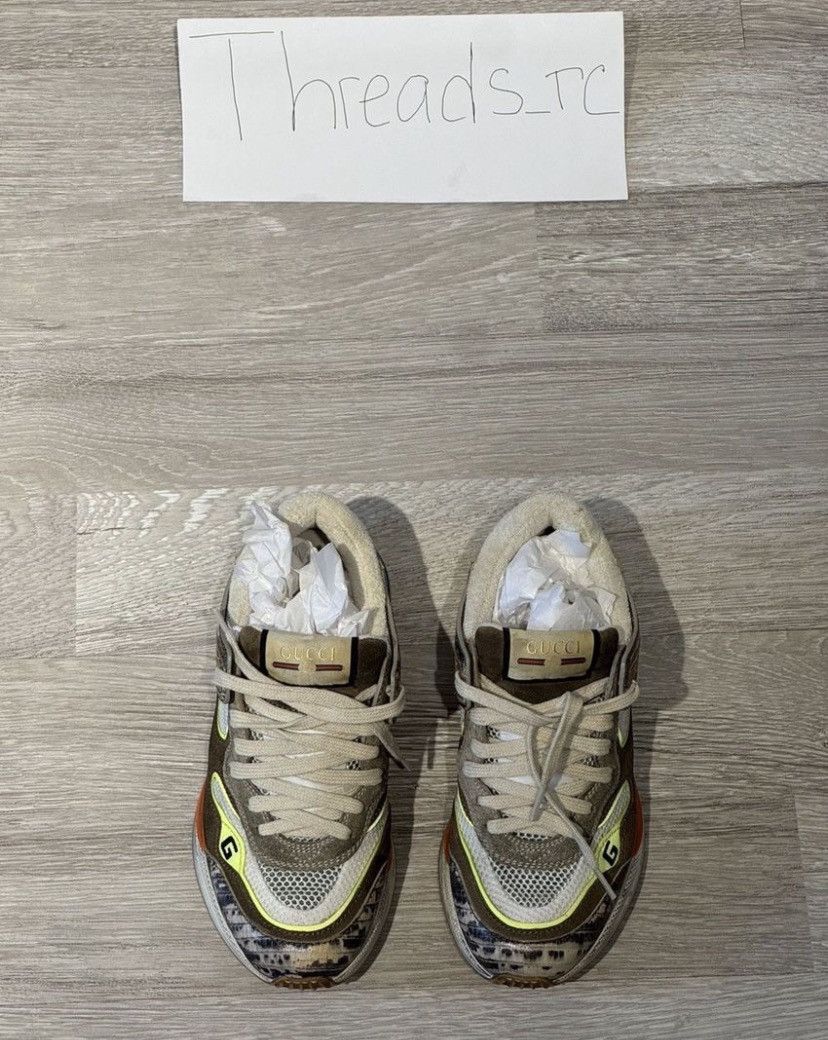 Gucci Gucci Ultrapace Sneakers Size US 7.5 / IT 37.5 - 2 Thumbnail