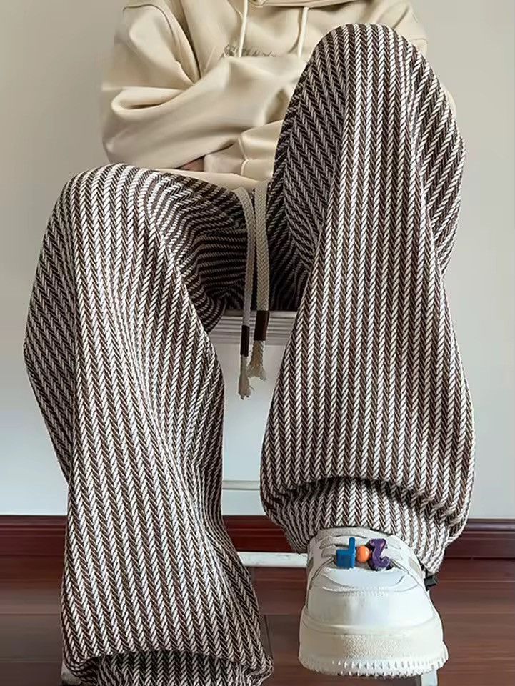 Japanese Brand Cozy Striped Casual Streetwear Comfortably Pants Trousers Size US 30 / EU 46 - 2 Thumbnail