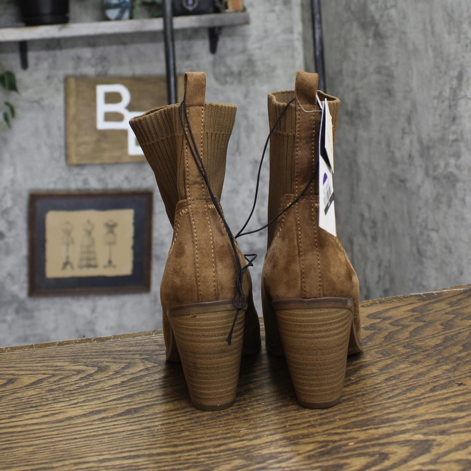 Other Universal Thread Womens Ankle Boots 88225769 Cognac Brown 6m Size US 6 / IT 36 - 4 Thumbnail