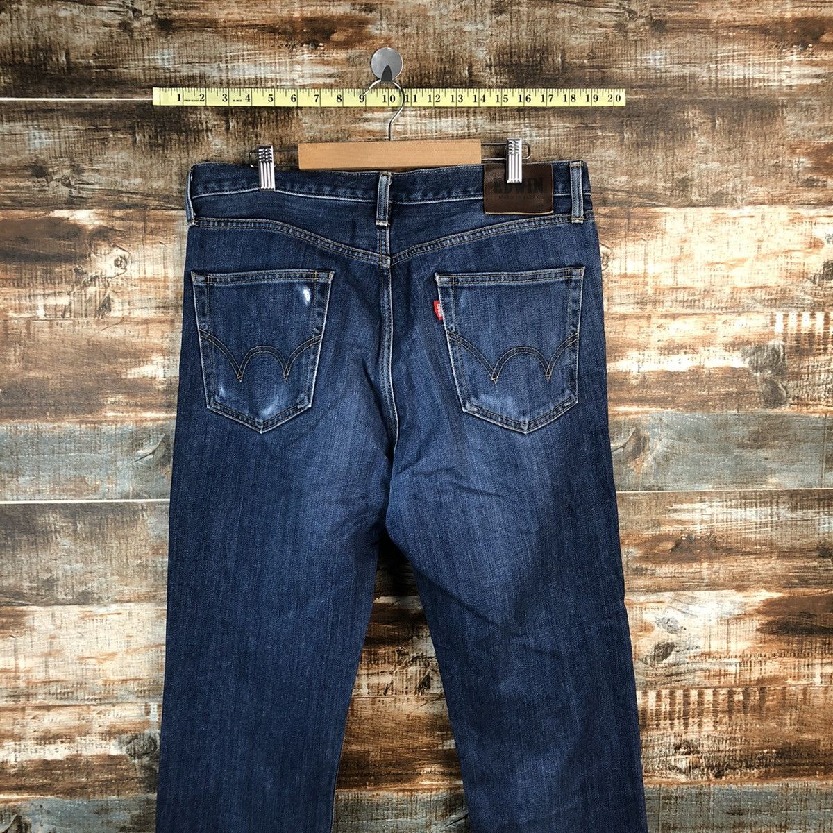 Edwin Edwin Blue Denim vintage japan Pants #A1391 Size US 34 / EU 50 - 15 Thumbnail