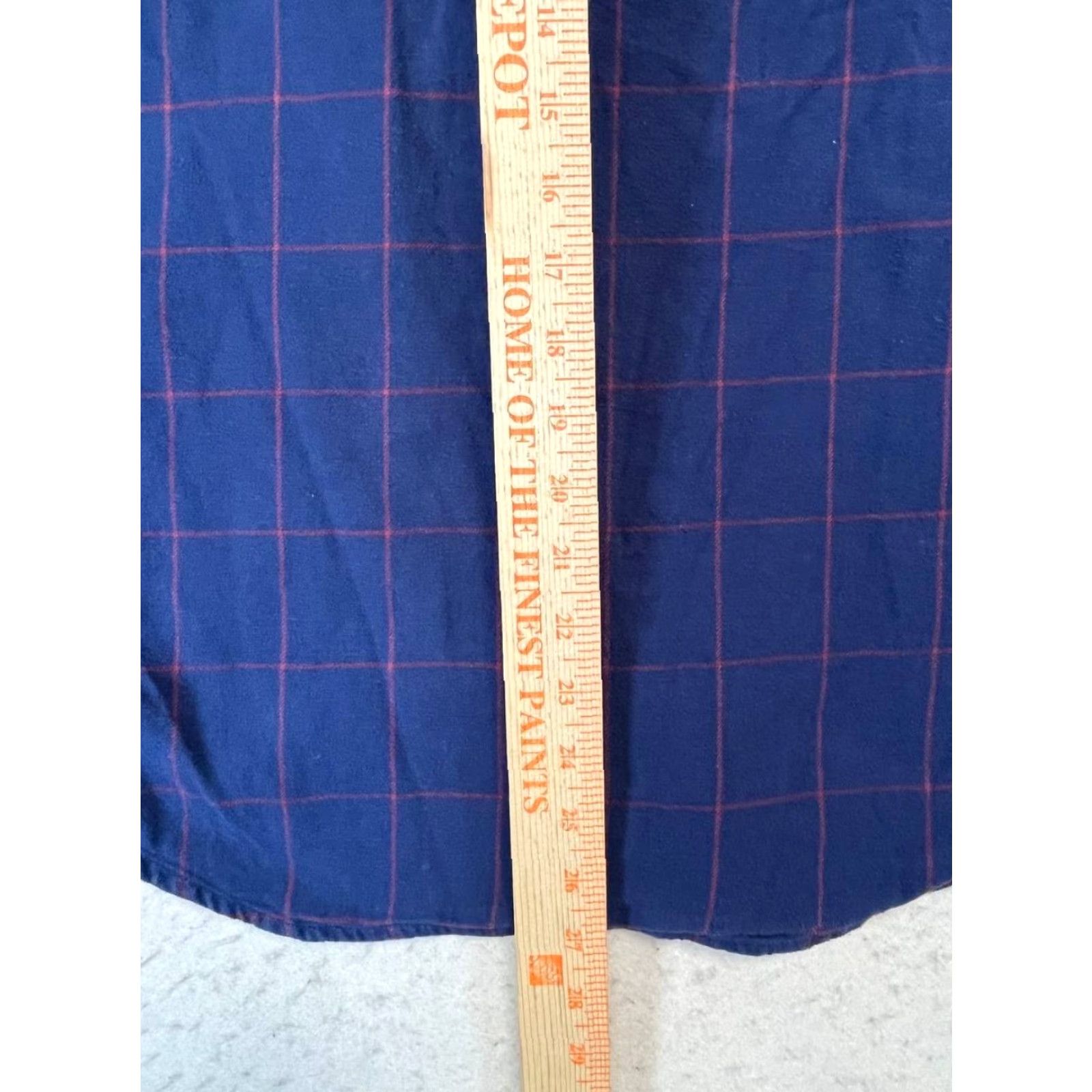 Lucky Brand Lucky Brand Button-Up Shirt Men Medium Blue Plaid 100% Cotton Flannel Long Sleeve Casual Shirt Size US M / EU 48-50 / 2 - 5 Thumbnail