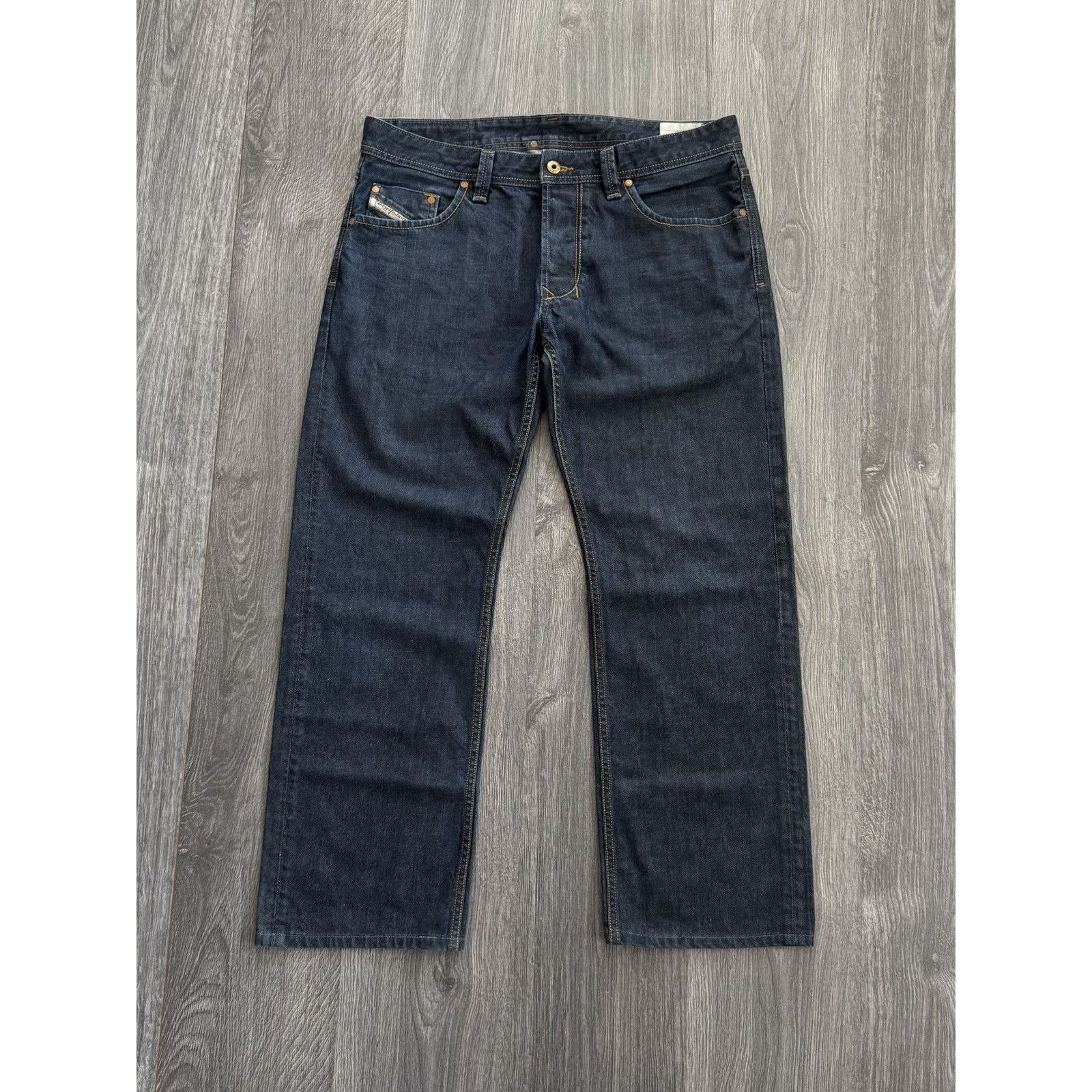 Diesel Y2K Vintage Diesel Navy Jeans made in Italy Size US 34 / EU 50 - 1 Thumbnail