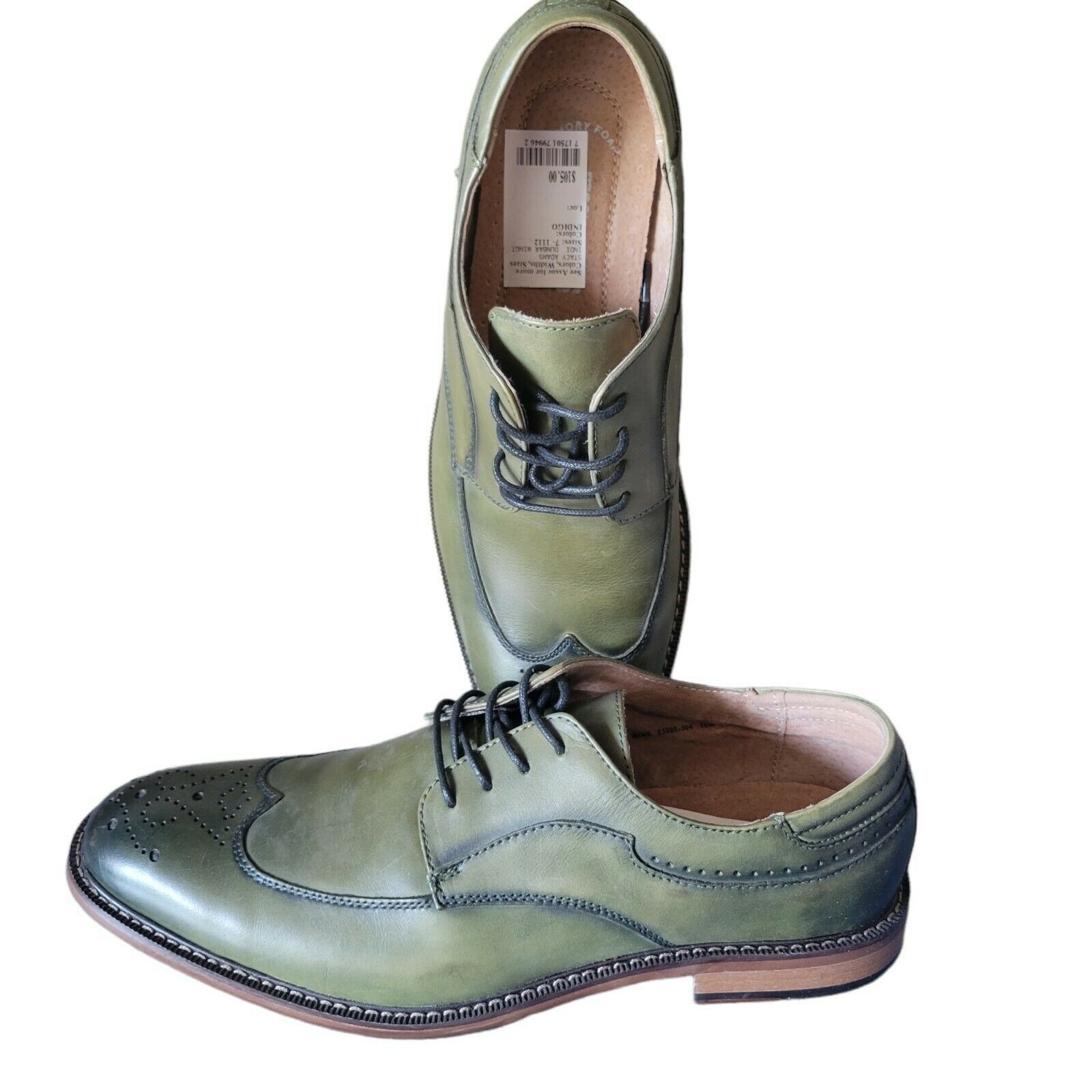 Stacy Adams Men's Stacy Adams Wing Tip Oxford Shoes. Size 10 Size US 10 / EU 43 - 2 Thumbnail