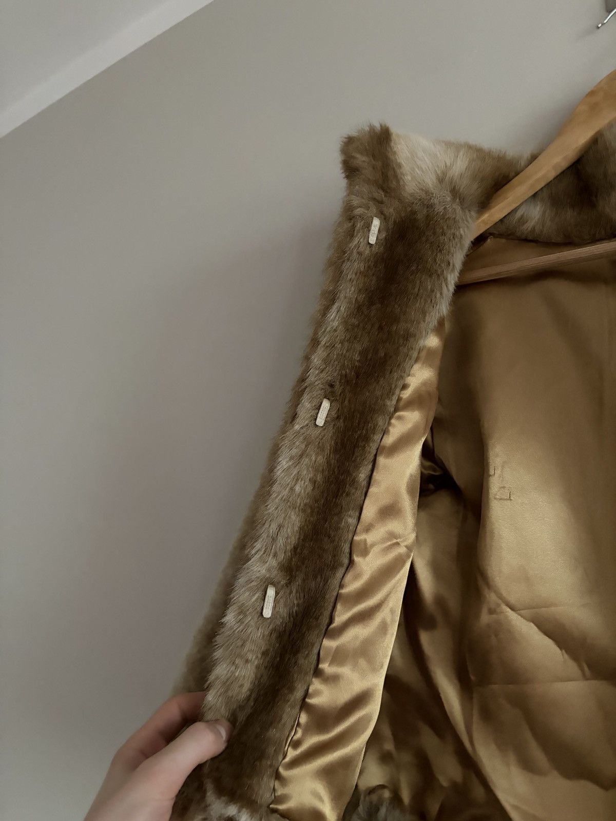 Vintage Vintage Cropped Faux Fur Coat with Short Sleeves Size S / US 4 / IT 40 - 7 Thumbnail