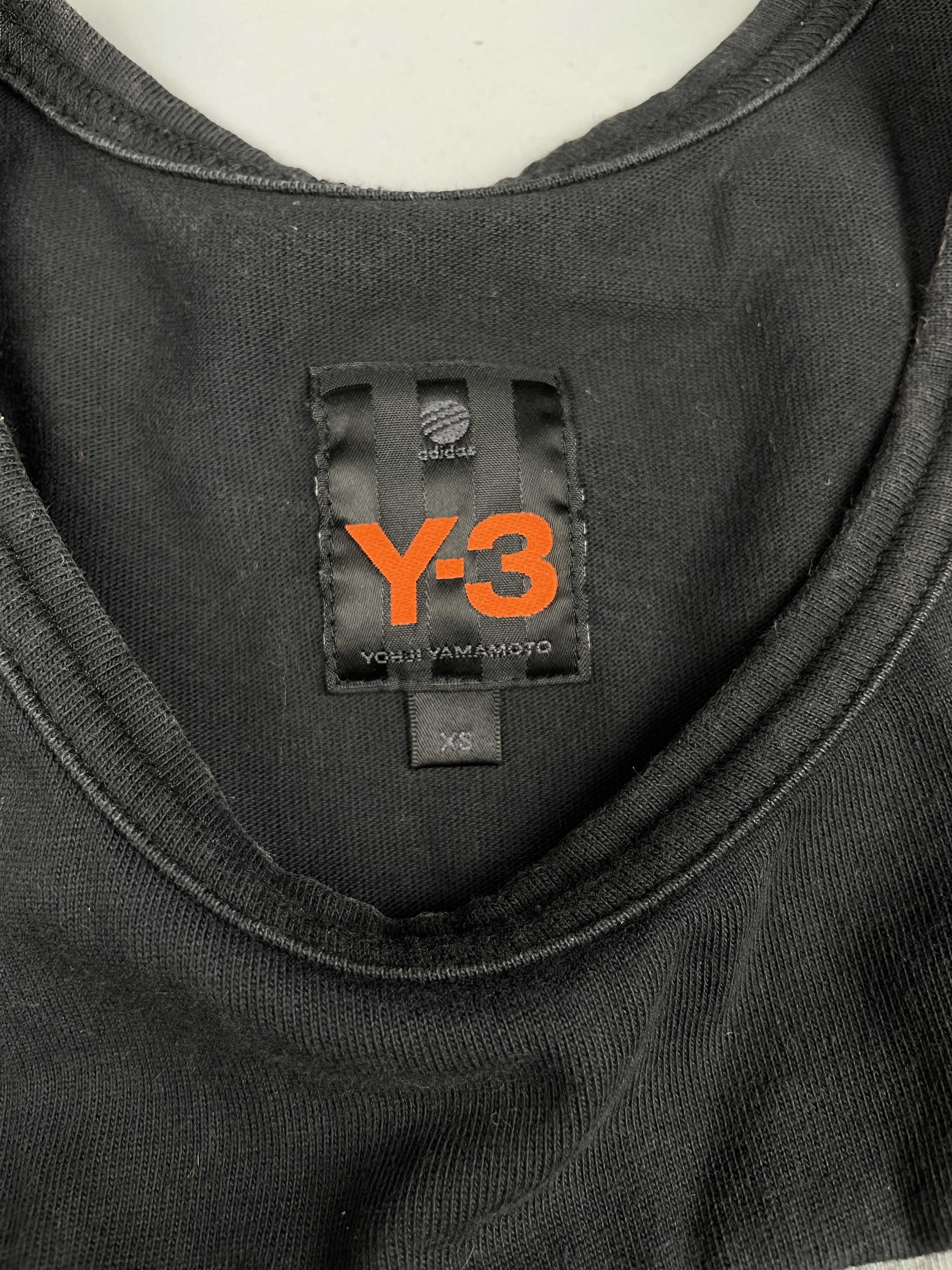 Y-3 Y-3 S/S 2004 men's logo tank top - size XS Size US XS / EU 42 / 0 - 7 Thumbnail