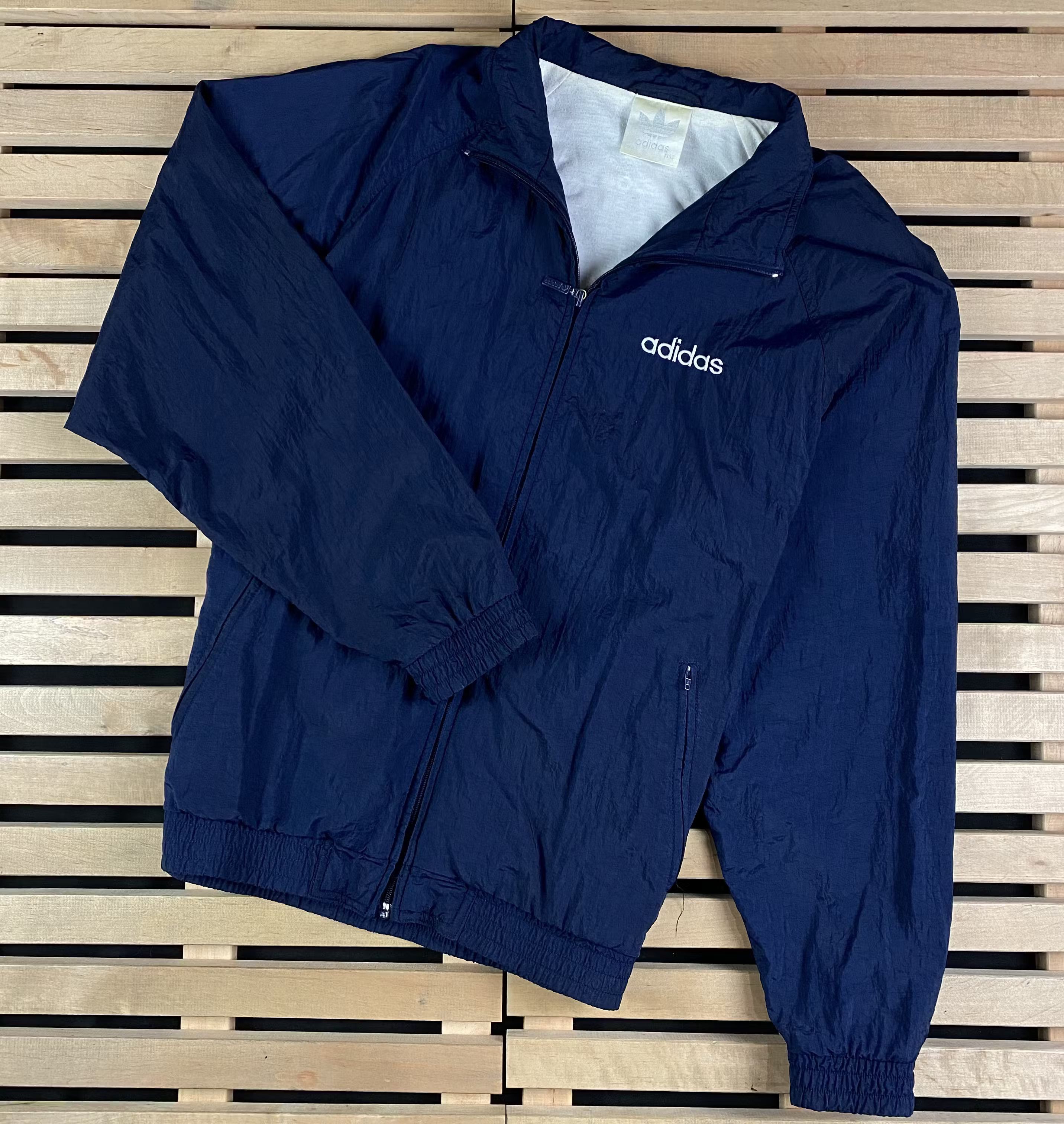 Adidas × Vintage Mens Bomber Jacket Adidas Originals Vintage Size L Size US L / EU 52-54 / 3 - 1 Thumbnail