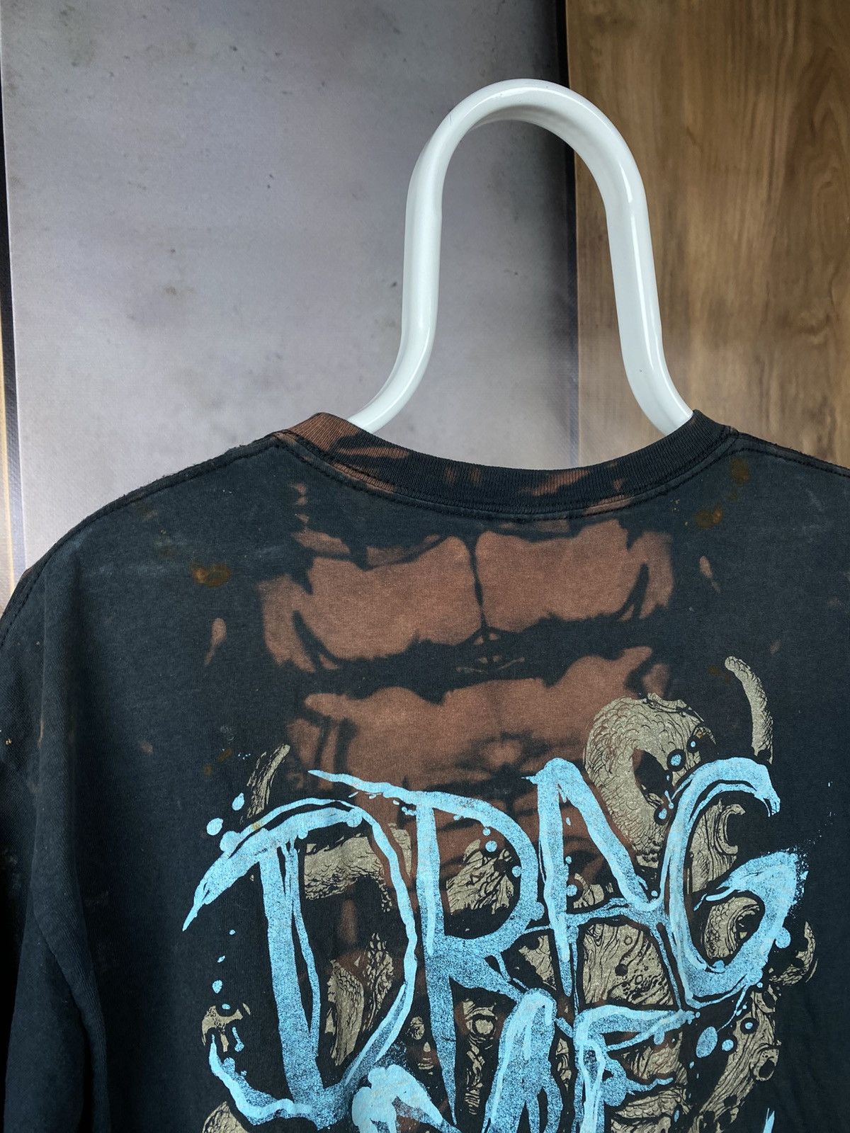 Band Tees 🎸Vintage 90s T-Shirt Evile Drag Me Down Rock Metal VTG Tee🎸 Size US XL / EU 56 / 4 - 14 Thumbnail