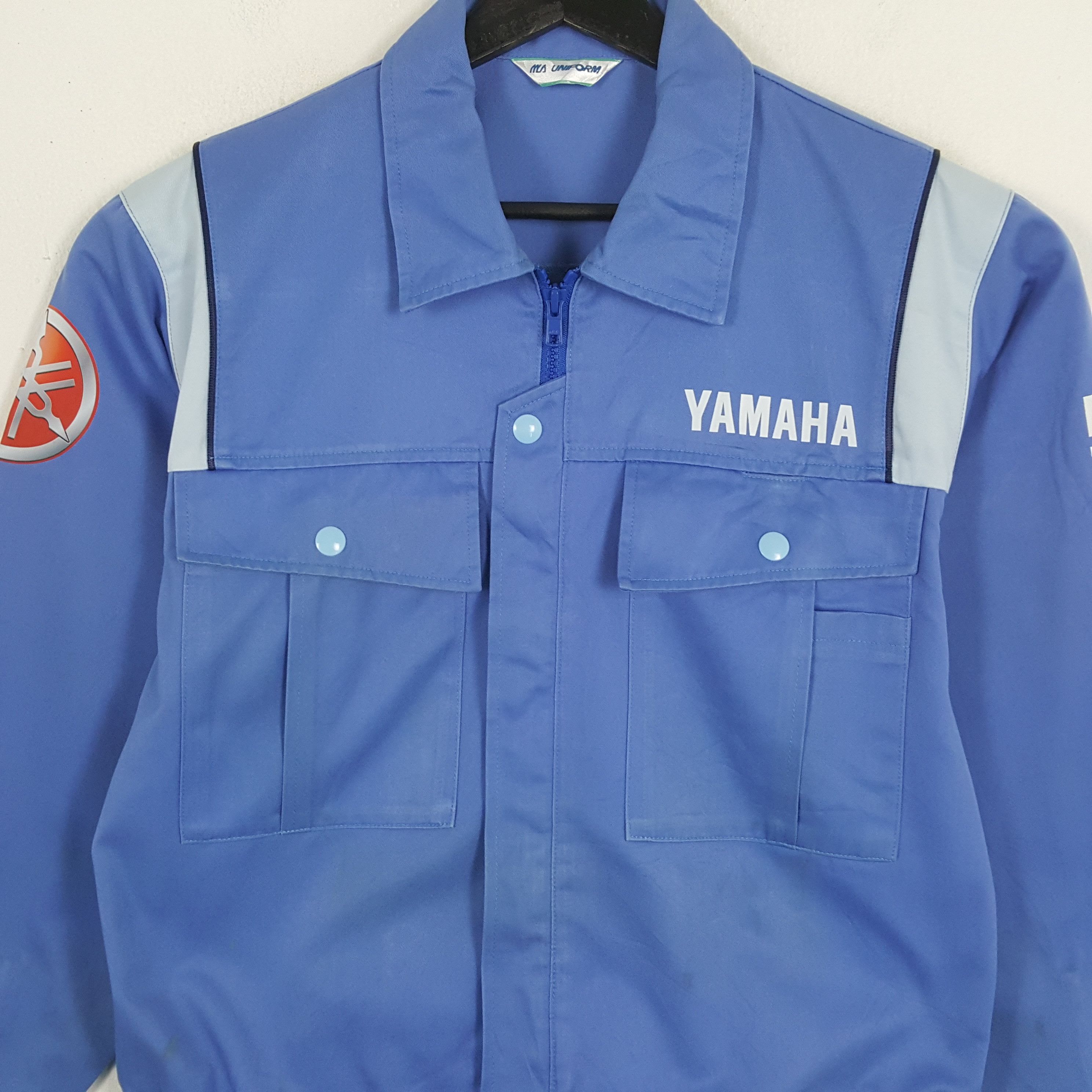 Japanese Brand × Vintage YAMAHA Japanese Brand Workwear Custom Art Jacket Size US M / EU 48-50 / 2 - 4 Thumbnail