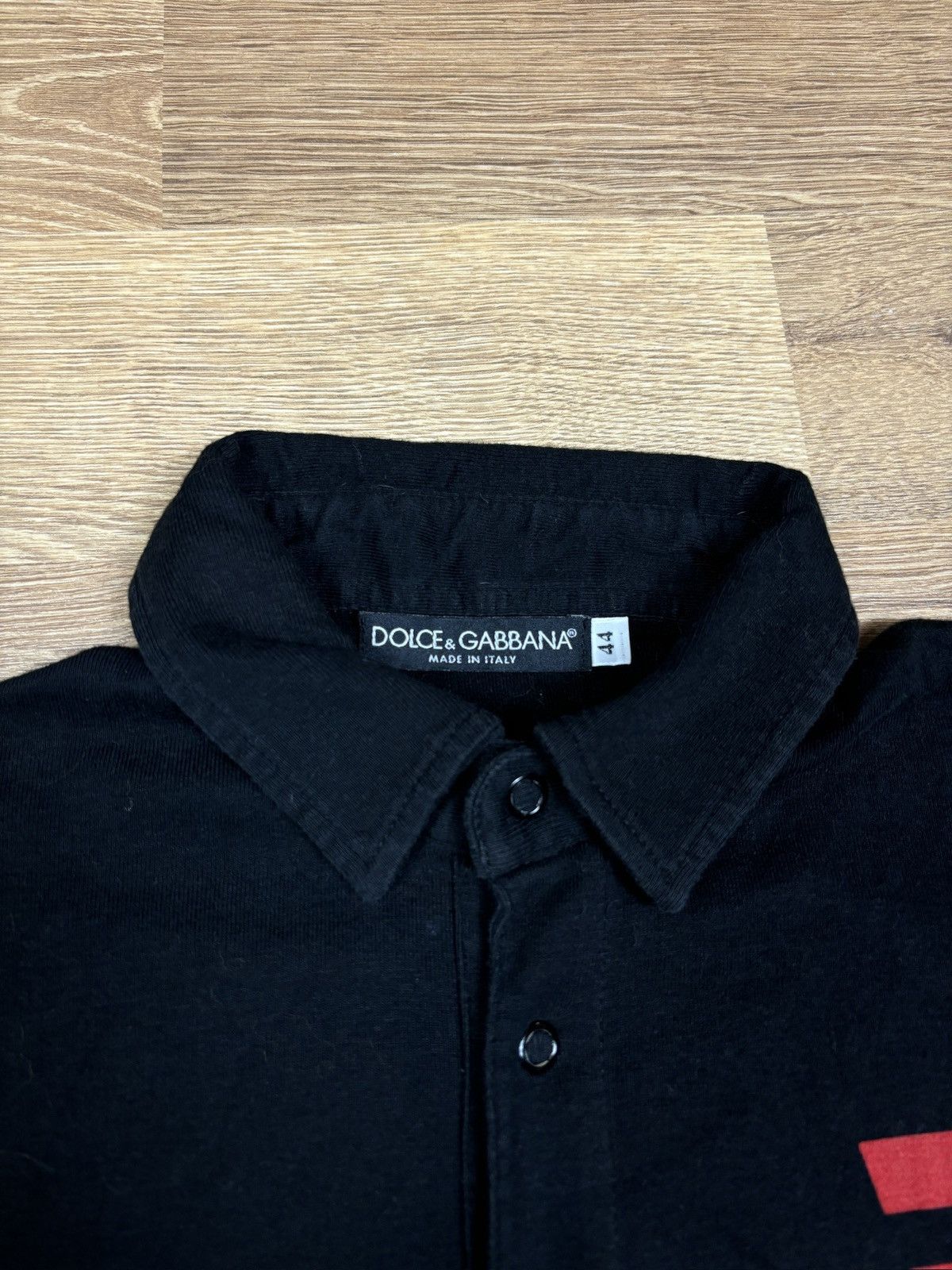 Dolce & Gabbana 2000s Dolce & Gabbana “Russia” Graphic Polo Shirt Size XS / US 0-2 / IT 36-38 - 5 Thumbnail