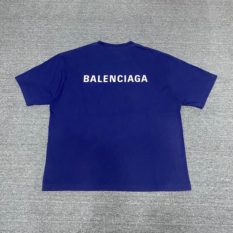 Balenciaga Balenciaga Logo Short Sleeve Size US L / EU 52-54 / 3 - 1 Thumbnail