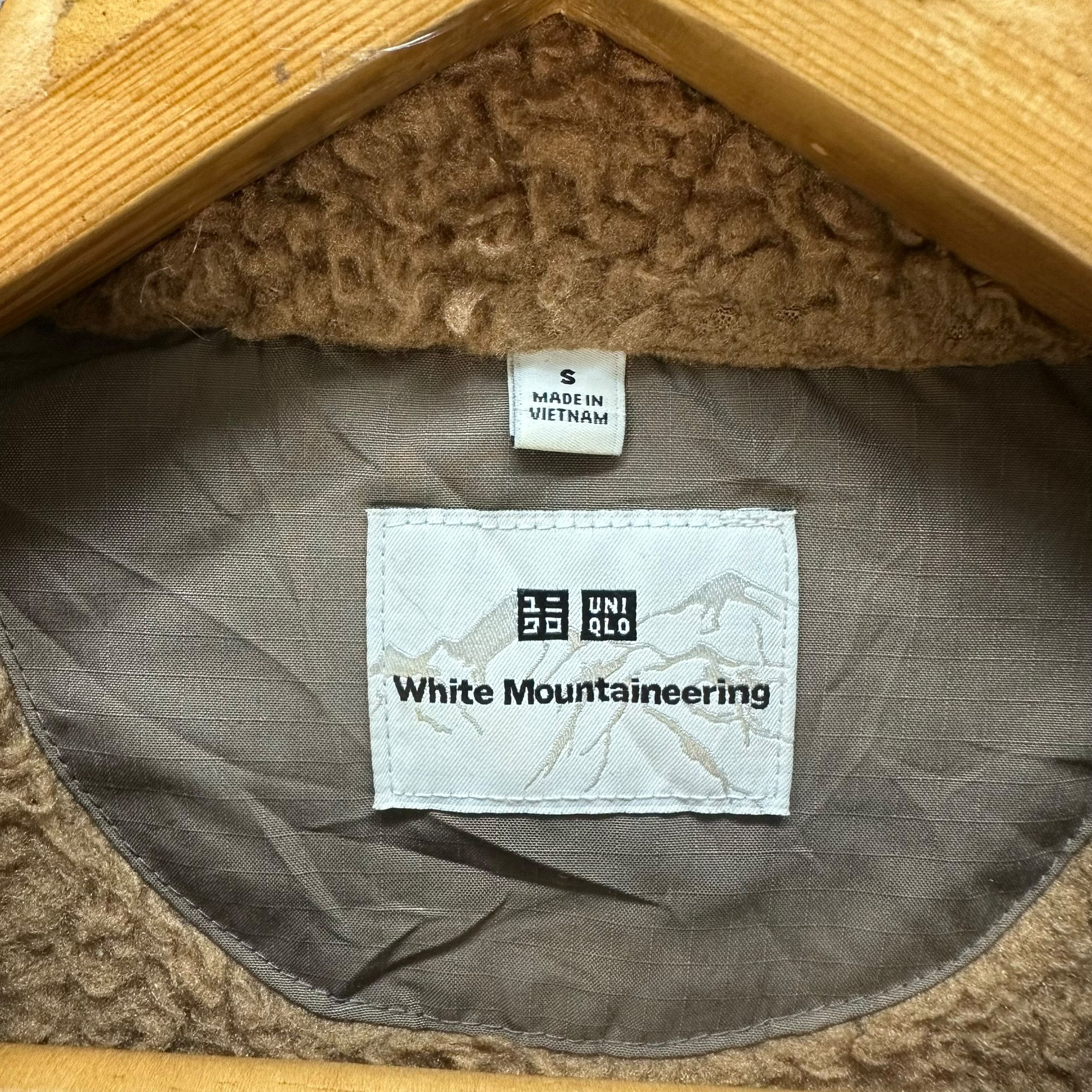 Uniqlo × White Mountaineering WHITE MOUNTAINEERING DEEP PILE HALF BUTTON FLEECE #8946-041 Size US S / EU 44-46 / 1 - 6 Thumbnail