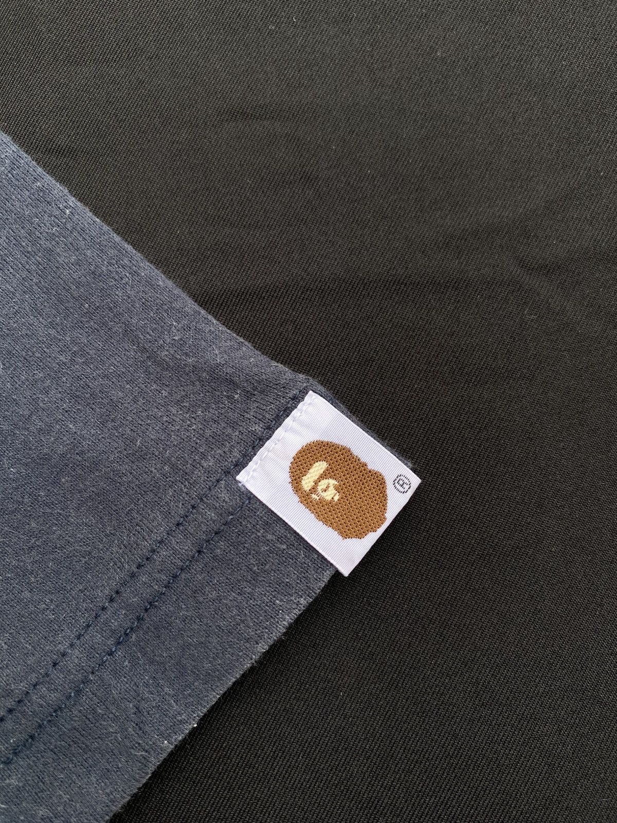 Bape Rare BAPE Blue Love Heart Sign Tshirt Size US M / EU 48-50 / 2 - 12 Thumbnail
