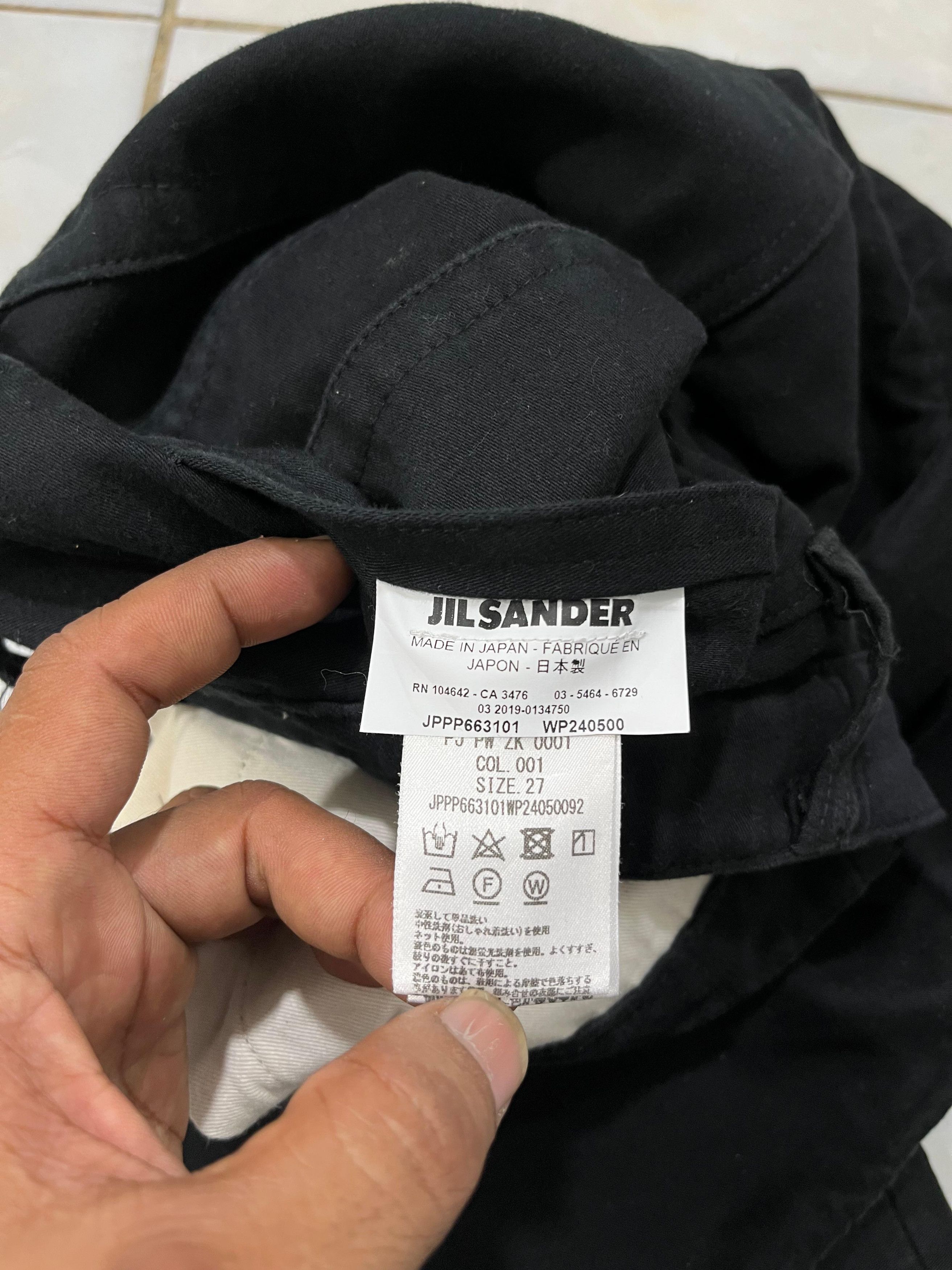 Jil Sander Jil Sander Black Casual Pants Size US 31 - 8 Thumbnail
