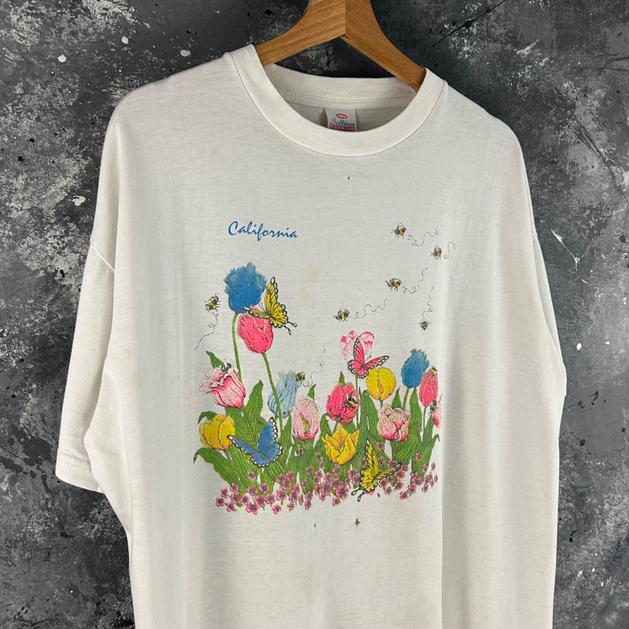 Other Vintage 1990’s Butterflies nature shirt Size US XL / EU 56 / 4 - 2 Thumbnail