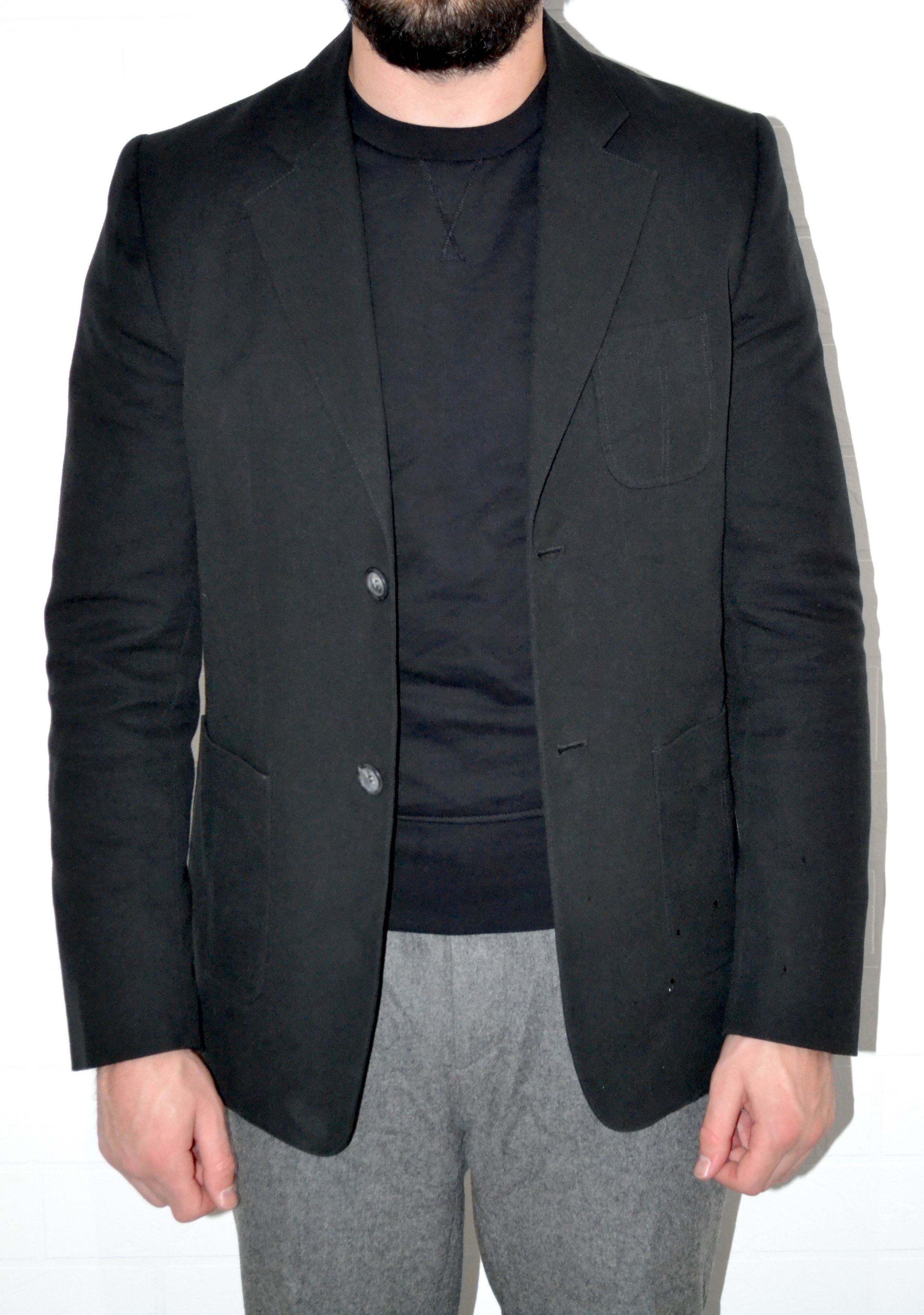 A.P.C. A.P.C. Black Blazer Size 48R - 3 Thumbnail