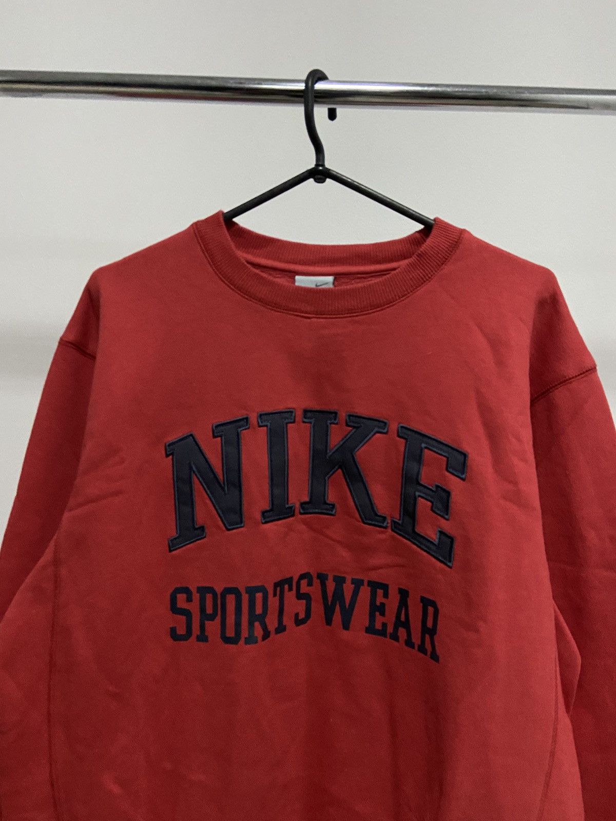 Nike × Vintage Nike sportswear Sweatshirt big Logo Vintage 90s Size US L / EU 52-54 / 3 - 2 Thumbnail