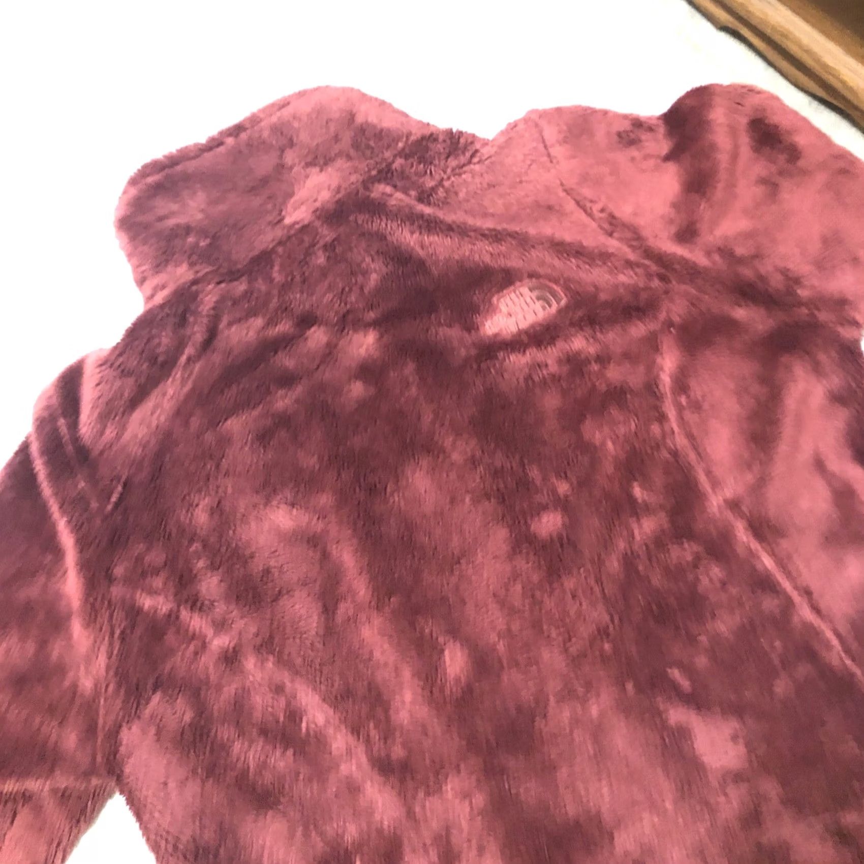 The North Face The North Face Osito Jacket Burgundy Small Women's Fleece Zip With Authentic Tag Size S / US 4 / IT 40 - 6 Thumbnail