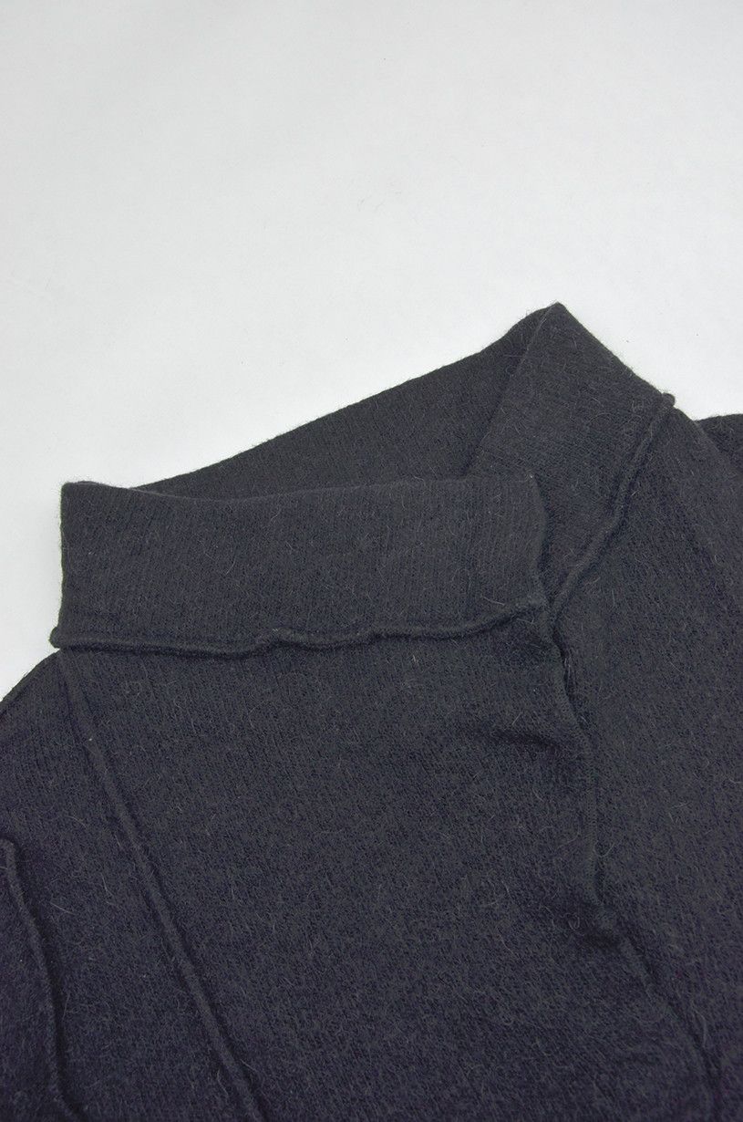 Annette Gortz Annette Görtz Raw-Edge Knit Jacket, Funnel Collar – S Size S / US 4 / IT 40 - 5 Thumbnail