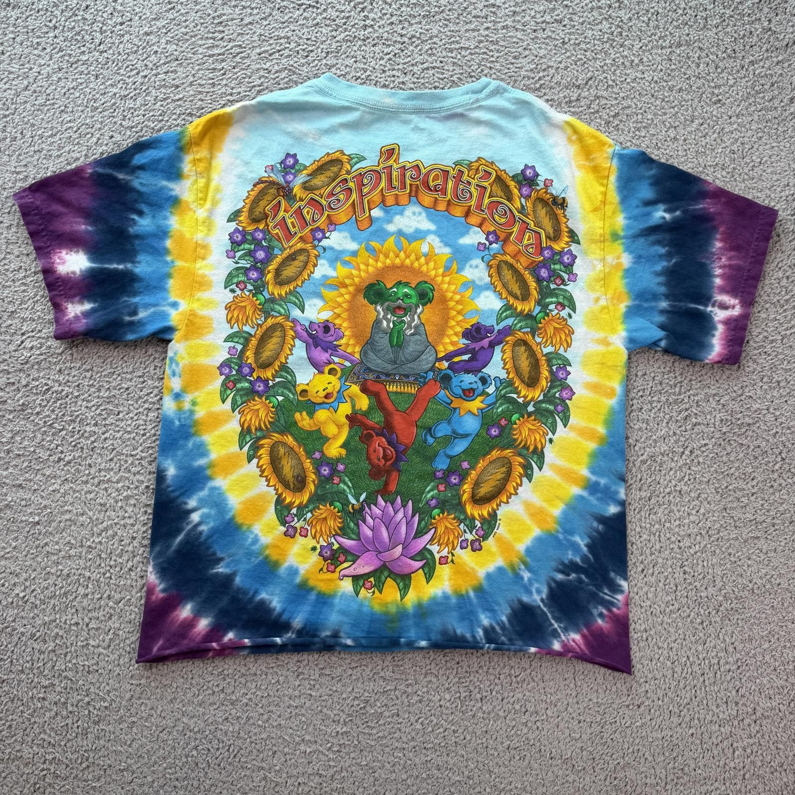 Liquid Blue Grateful Dead Liquid Blue Tie Dye Dancing Bears T Shirt M Size US M / EU 48-50 / 2 - 2 Thumbnail