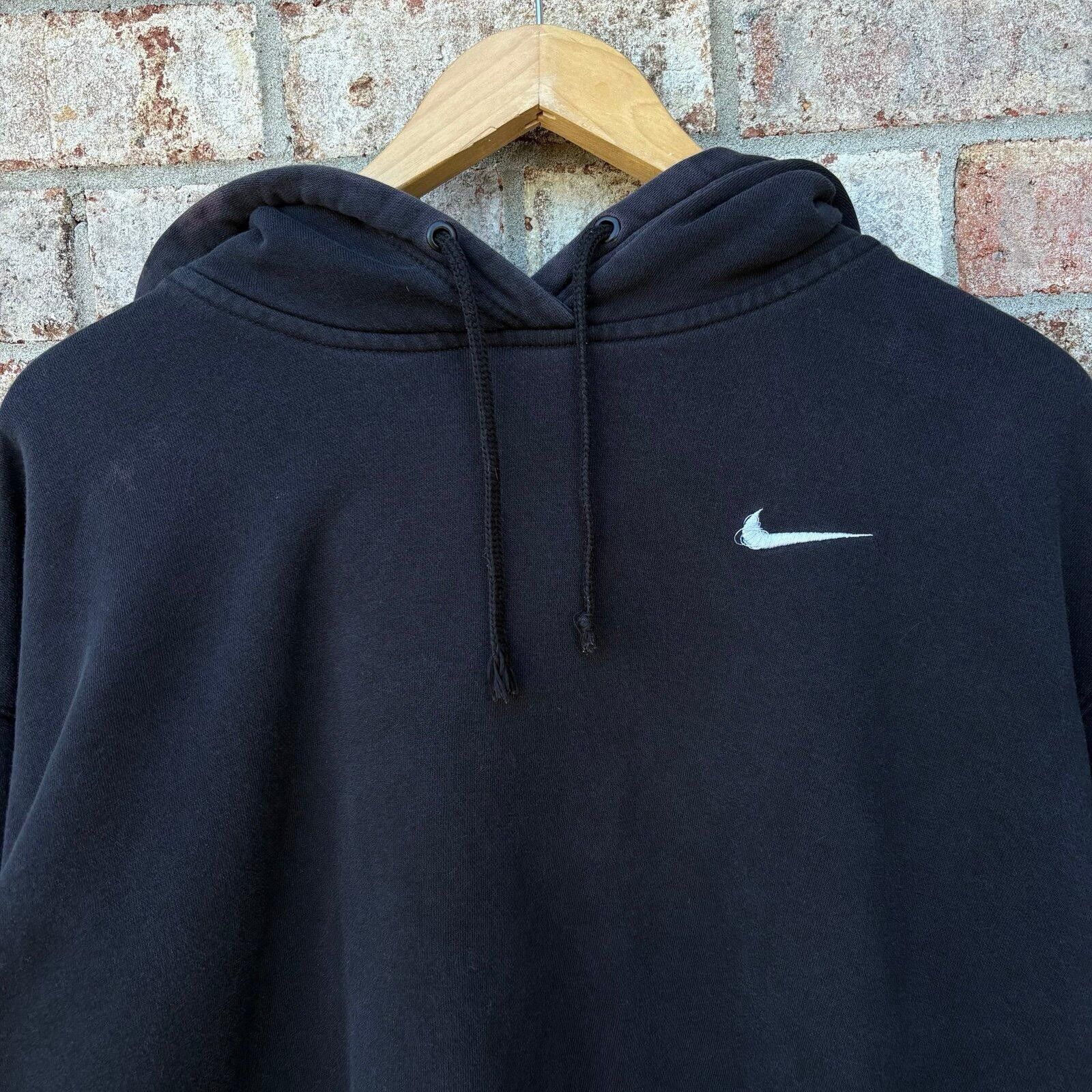 Nike Y2K black Nike hoodie Size US L / EU 52-54 / 3 - 4 Thumbnail