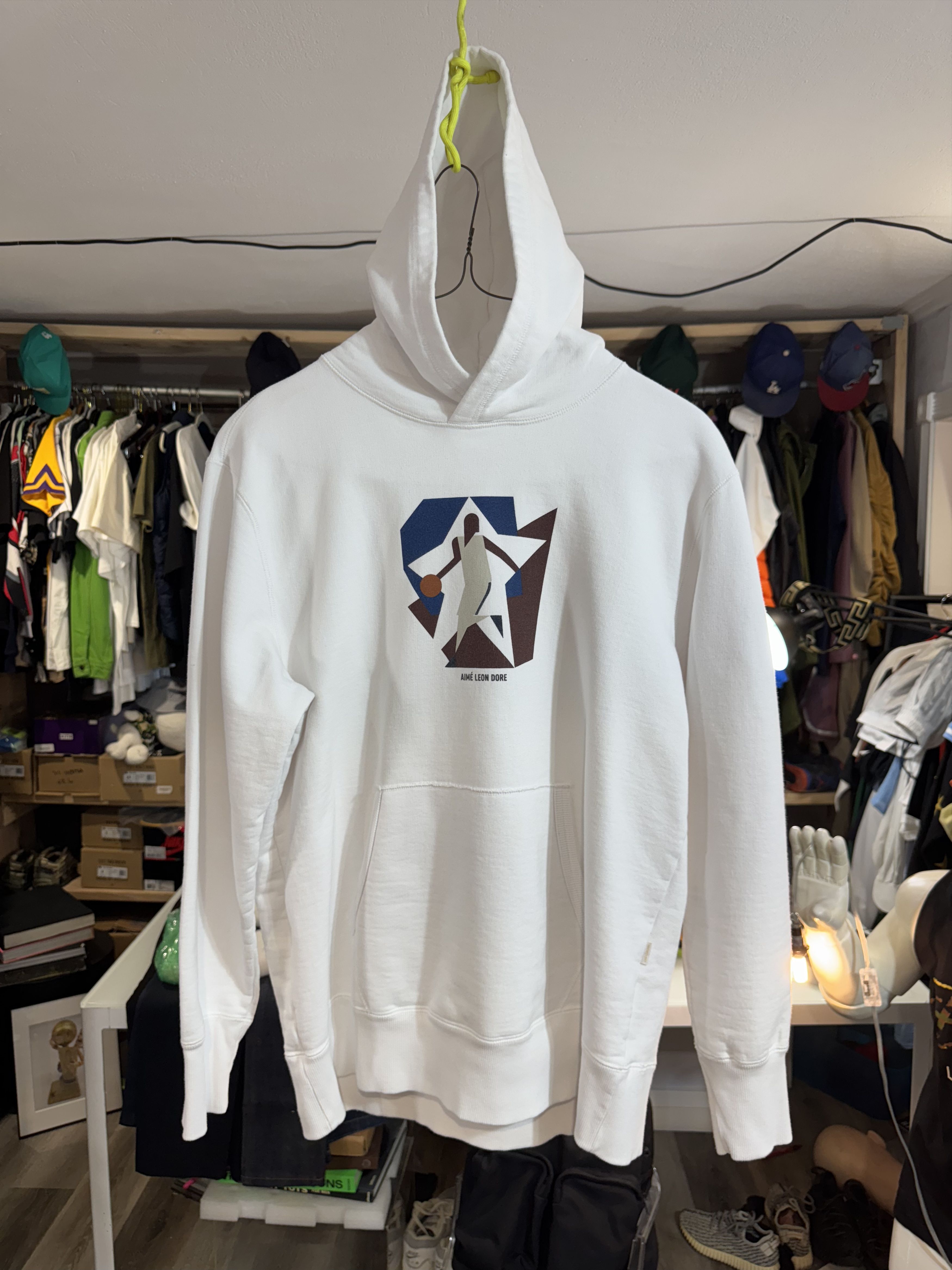 Aime Leon Dore Rare Aime Leon Dore Abstract Hoodie Made in Toronto XL Size US XL / EU 56 / 4 - 1 Thumbnail