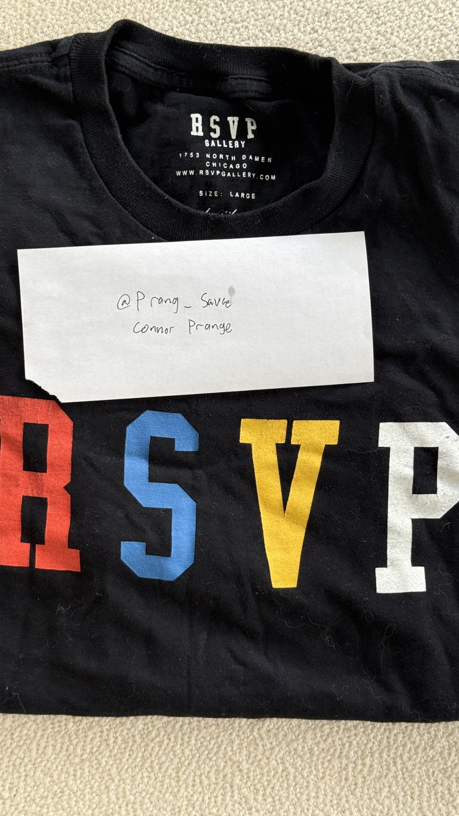 Rsvp Gallery RSVP Gallery, raffle shirt. Size US L / EU 52-54 / 3 - 1 Thumbnail