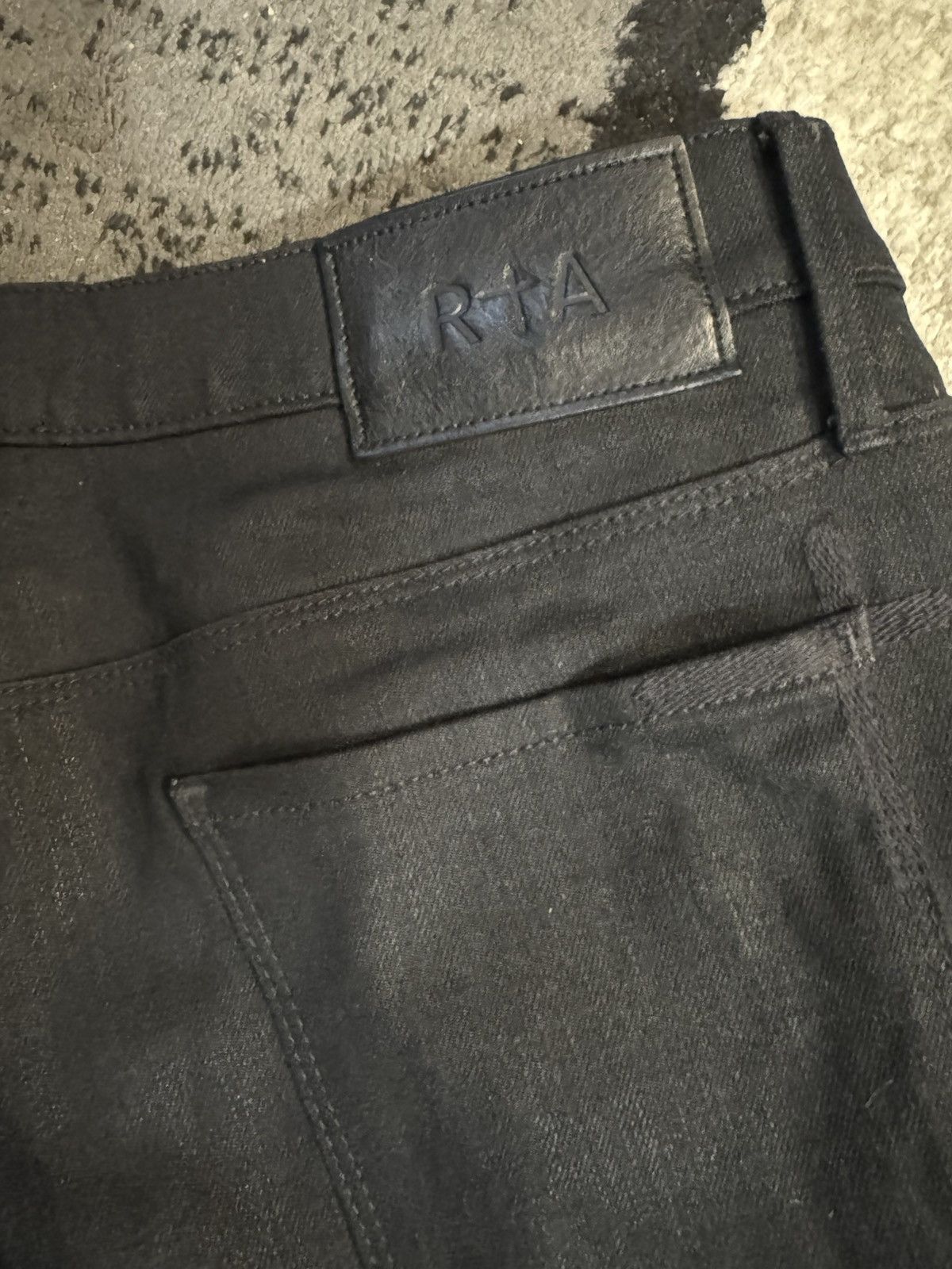 Rta RTA black clayton denim Size US 33 - 4 Thumbnail