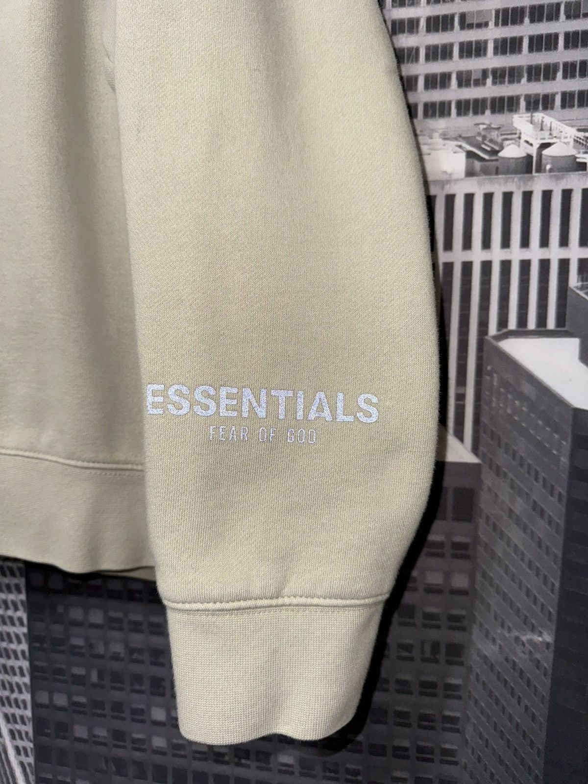 Fear of God Fear of God Essentials Half-Zip Sweater Alfalfa Sage SZ S🔥 Size US S / EU 44-46 / 1 - 7 Thumbnail