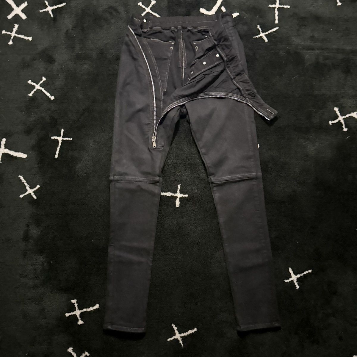 Rick Owens Aircut - Slim Leg Jeans Size US 28 / EU 44 - 3 Thumbnail