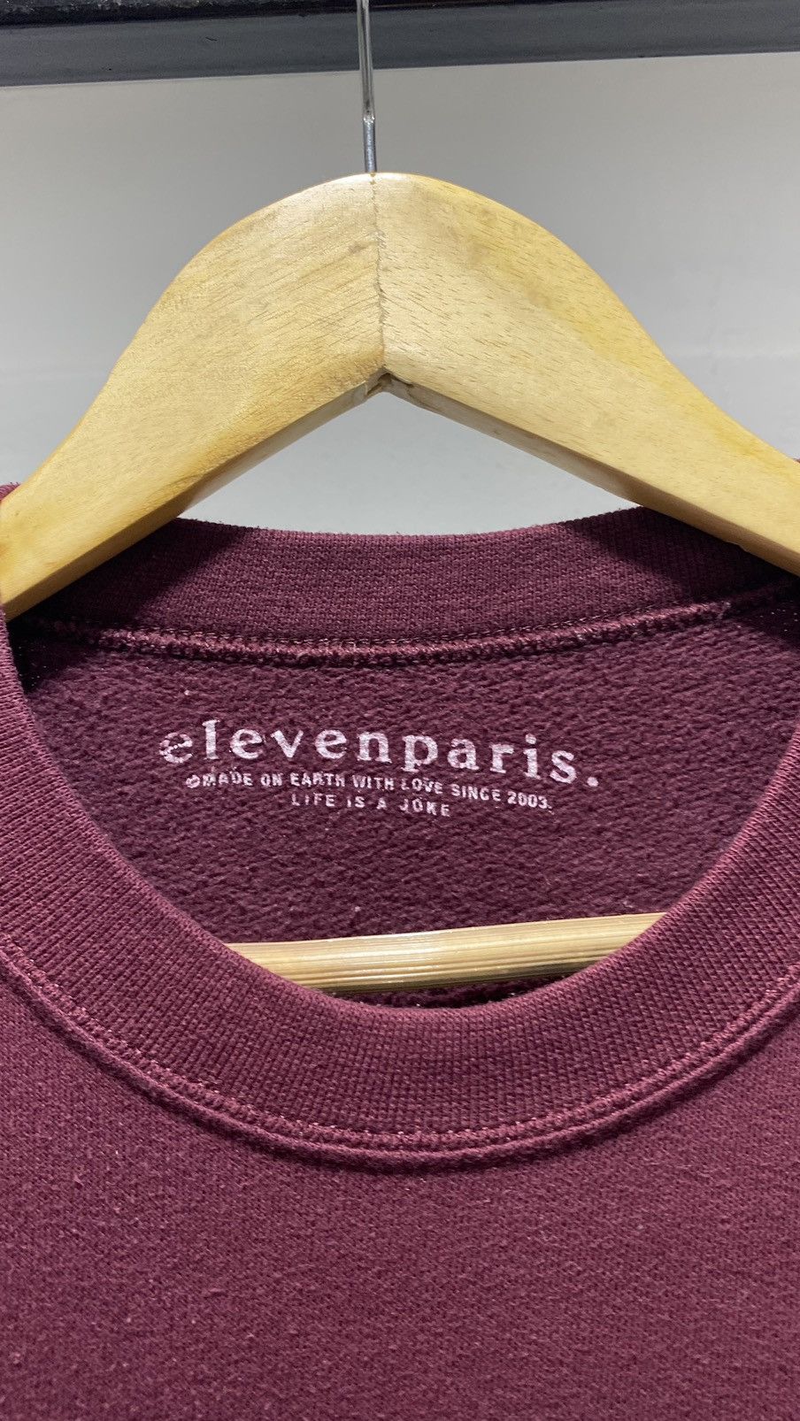 Eleven Paris × Japanese Brand Badass with Good Ass Wording Poem Sweater Size US S / EU 44-46 / 1 - 5 Thumbnail