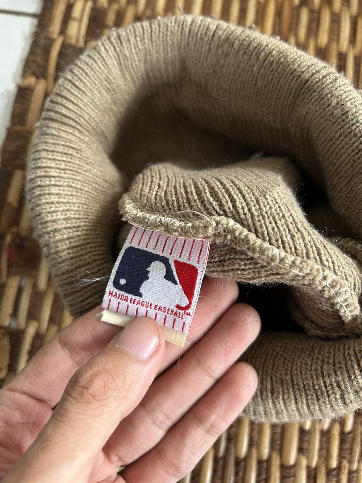 Japanese Brand × MLB Vtg MLB Beanie Hats Size ONE SIZE - 4 Thumbnail