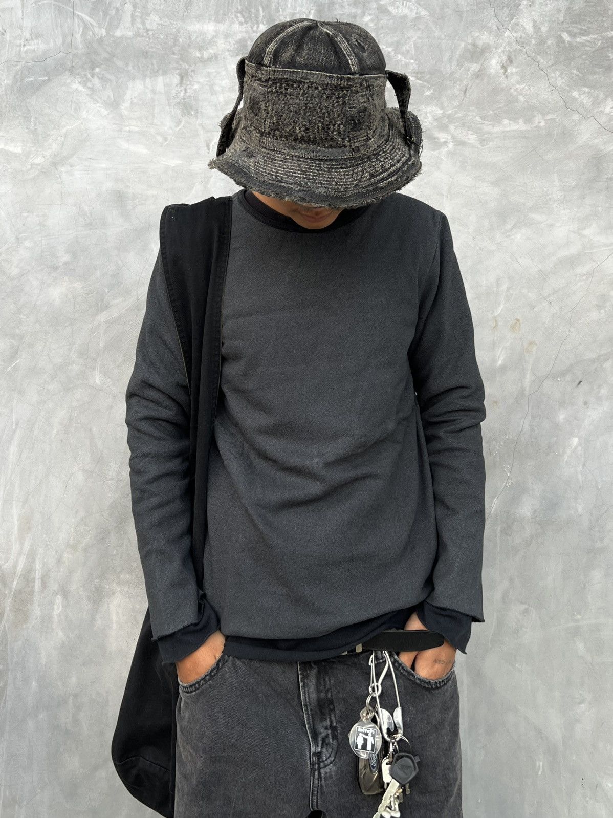 RIPVANWINKLE Archive* ripvanwinkle 2 Layers Long sleeve Waxed Shirt Size US S / EU 44-46 / 1 - 2 Thumbnail
