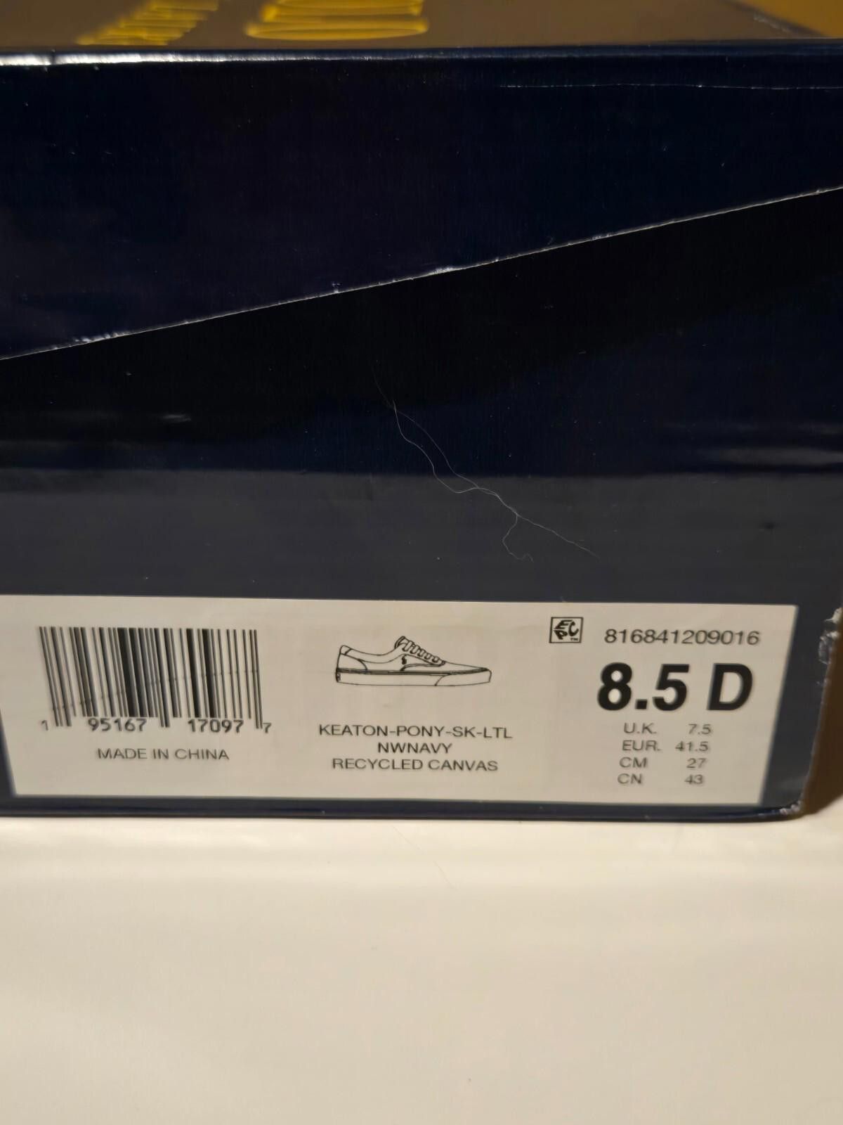 Polo Ralph Lauren POLO RALPH LAUREN Keaton Newport Sneaker Pony 8.5 D NEW Box Size US 8.5 / EU 41-42 - 4 Thumbnail