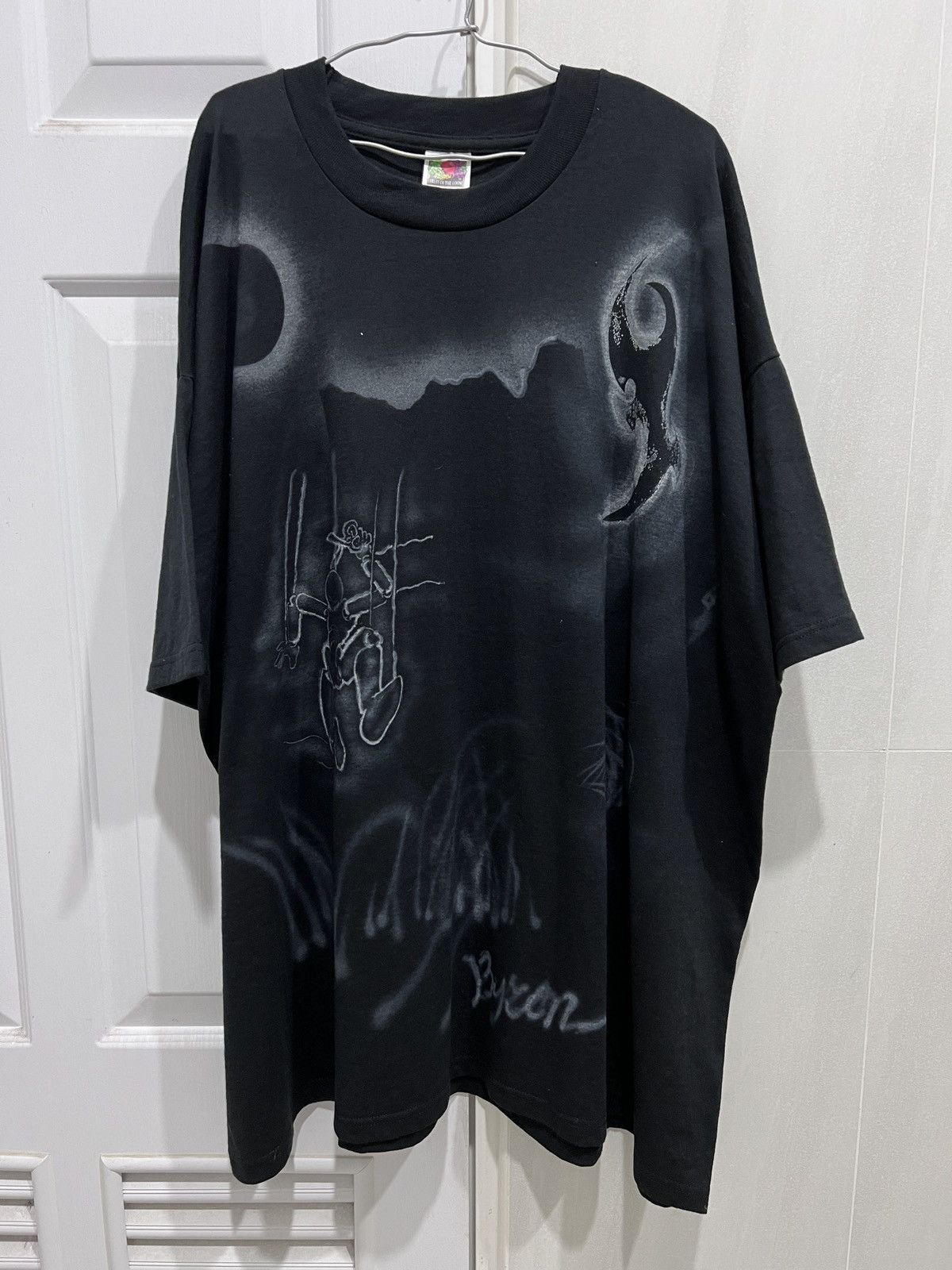 Vintage Vintage Graffiti Street Art Tee 3XL Oversized Oldskool Size US XXL / EU 58 / 5 - 2 Thumbnail