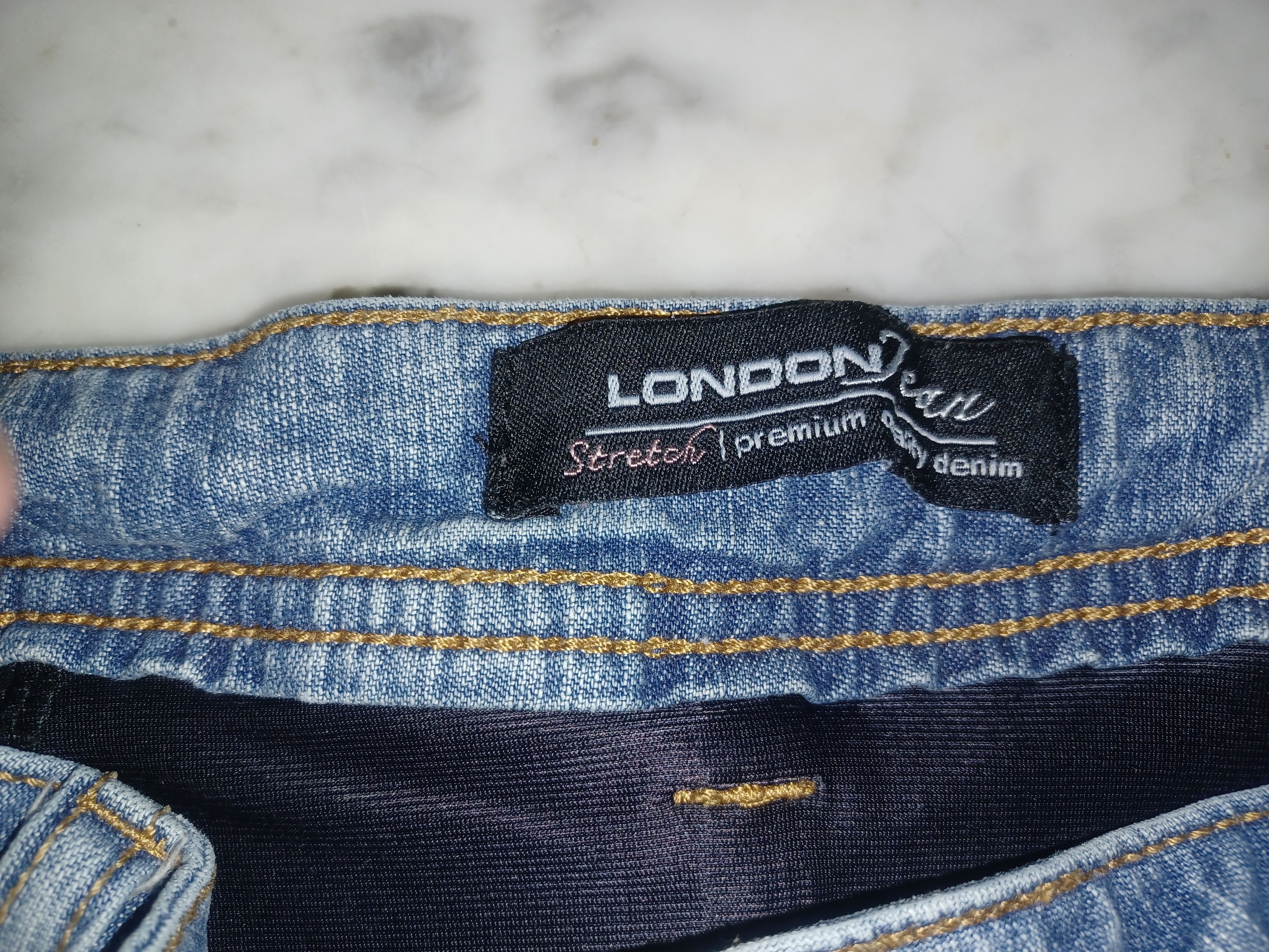 Other London Tear Women's Stretch Cropped Jeans SZ 6 Blue Size 28" / US 6 / IT 42 - 4 Thumbnail