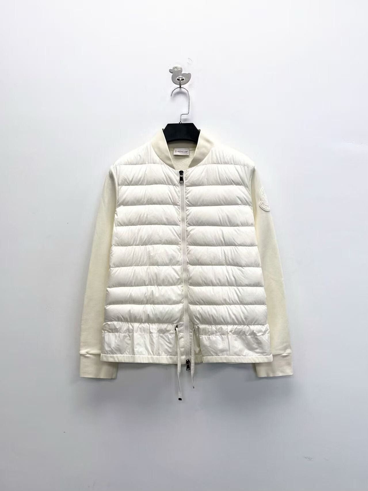 Moncler Moncler Padded Corduroy Snow White Jacket Size M / US 6-8 / IT 42-44 - 1 Thumbnail