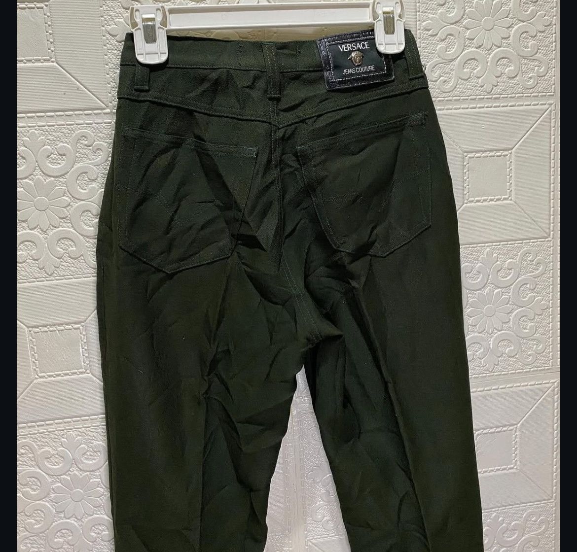 Versace 90s Versace Jeans Couture Wool Pants Size US 28 / EU 44 - 2 Thumbnail