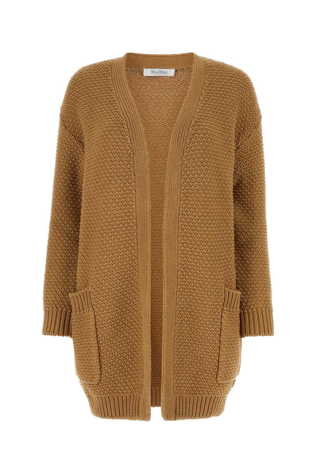 image of Max Mara Maglieria Abissi1234 in Camel, Women's (Size Medium)
