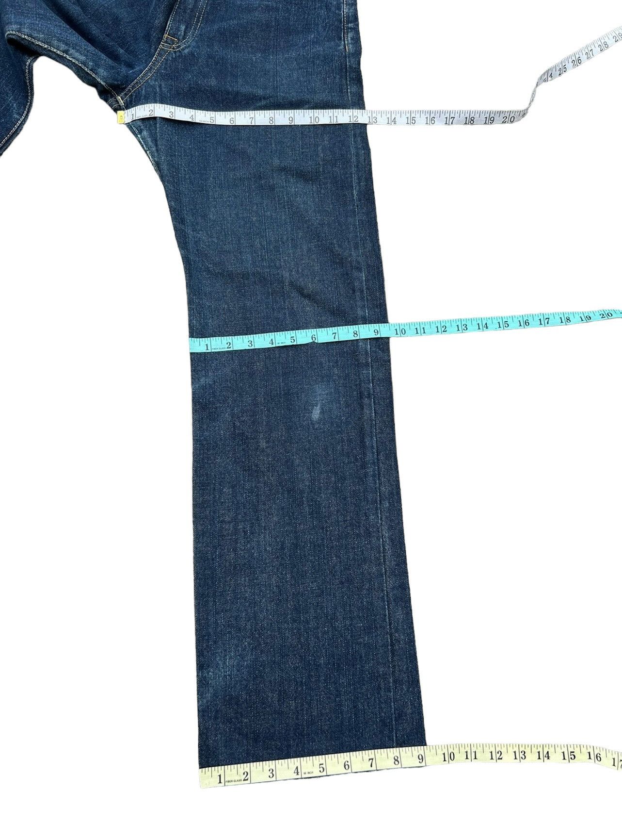 45rpm Vintage 45rpm Japan Blue Cafe Denim Jeans Size US 31 - 4 Thumbnail