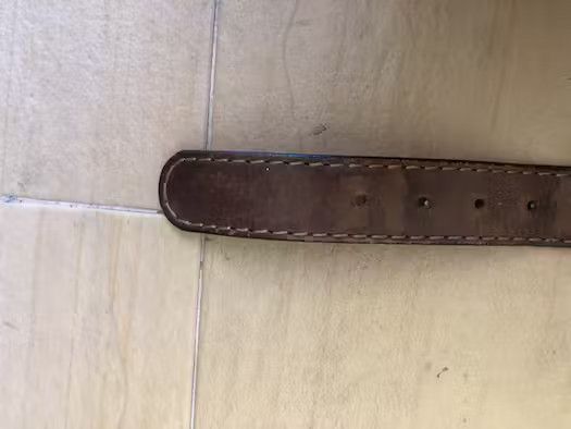 Leather × Levi's Vintage Levi’s Leather Buckle Belt Size ONE SIZE - 7 Thumbnail