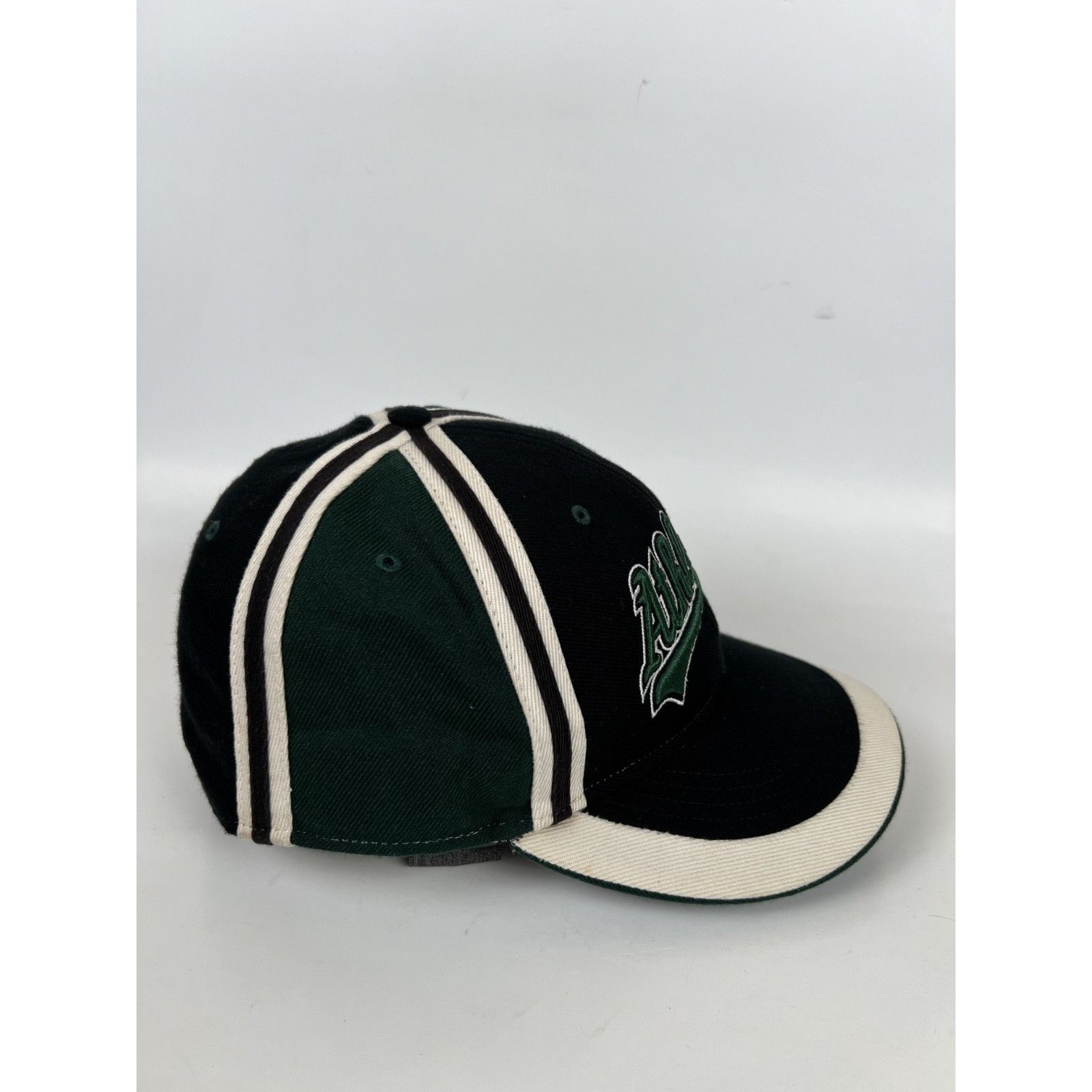 Twins Enterprise Inc. Vintage Oakland Athletics Hat Cap Twins Size 7 3/8 Acrylic W Size ONE SIZE - 5 Thumbnail