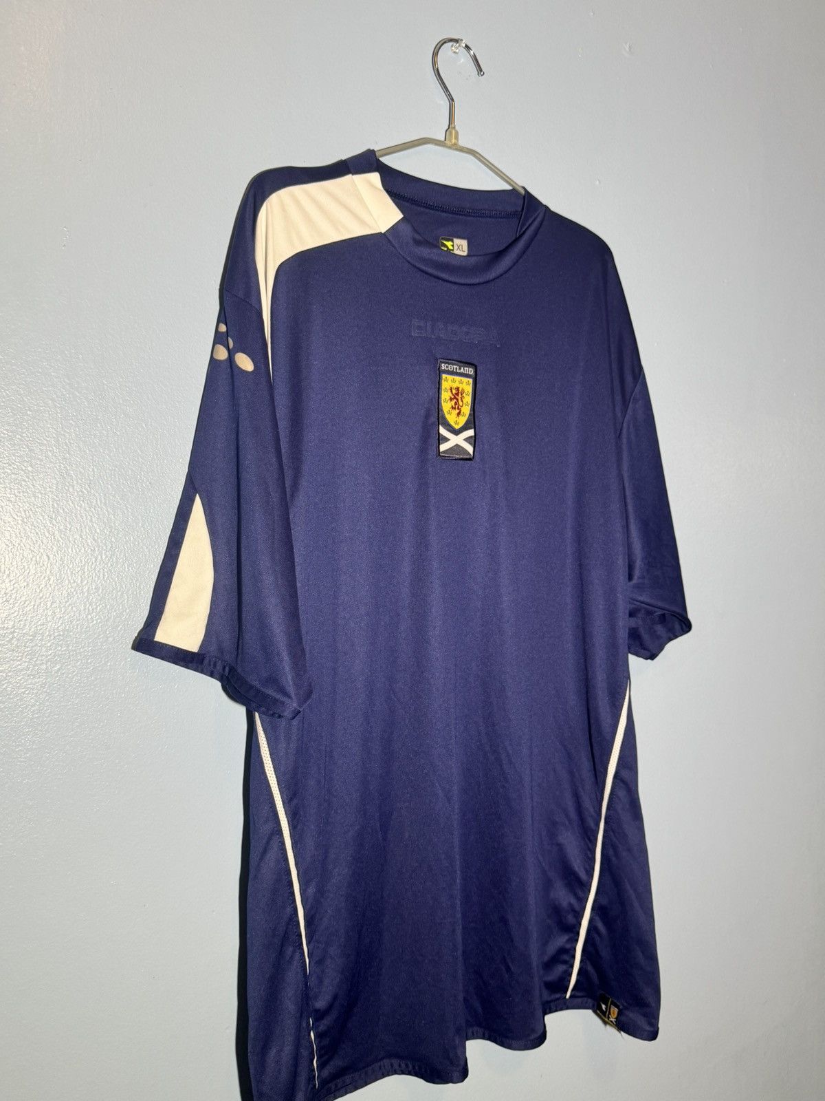 Diadora Scotland National Team home jersey 2003-2005 Size US XL / EU 56 / 4 - 2 Thumbnail