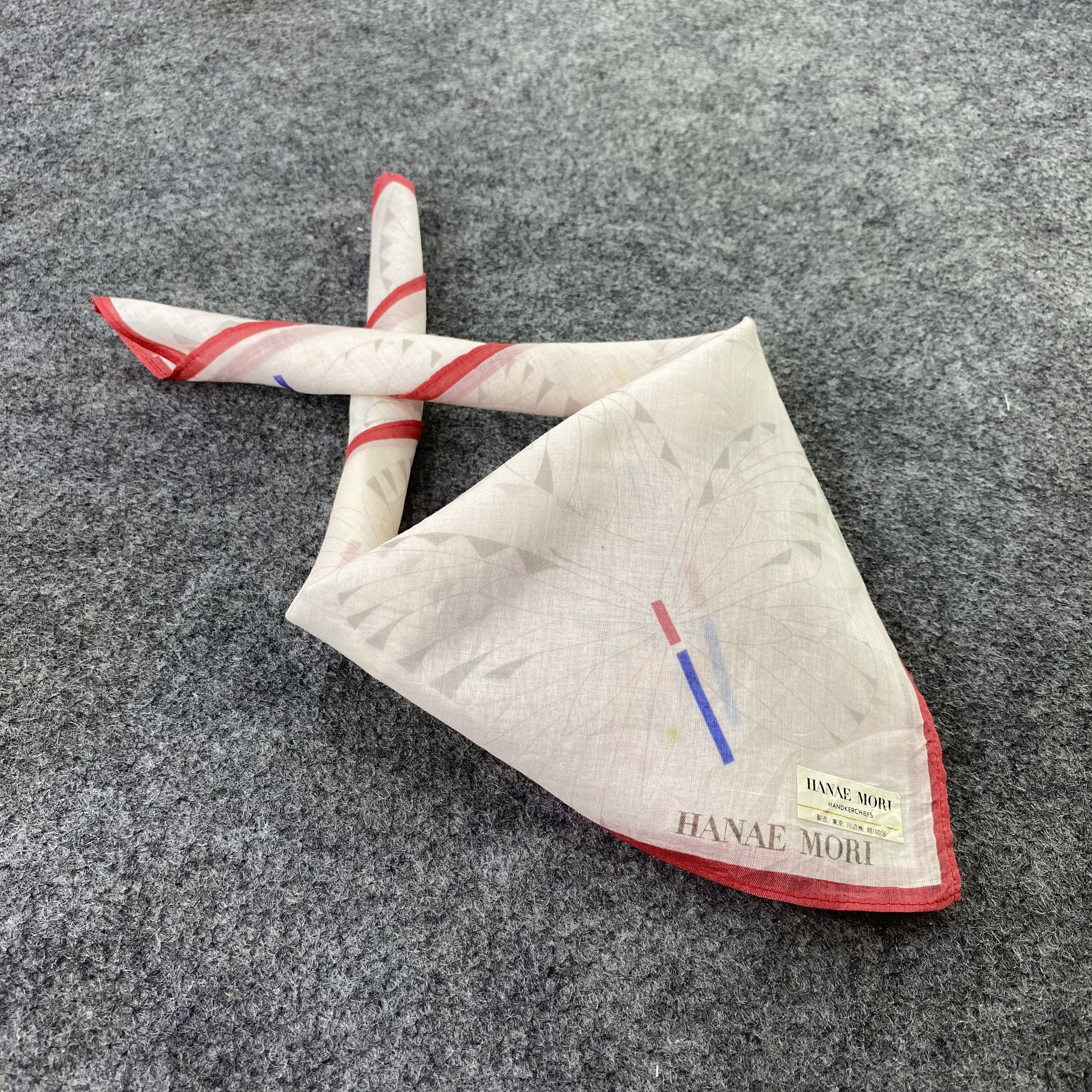 Hanae Mori Hanae Mori Handkerchief / Bandana / Neckerchief-B793 Size ONE SIZE - 1 Thumbnail